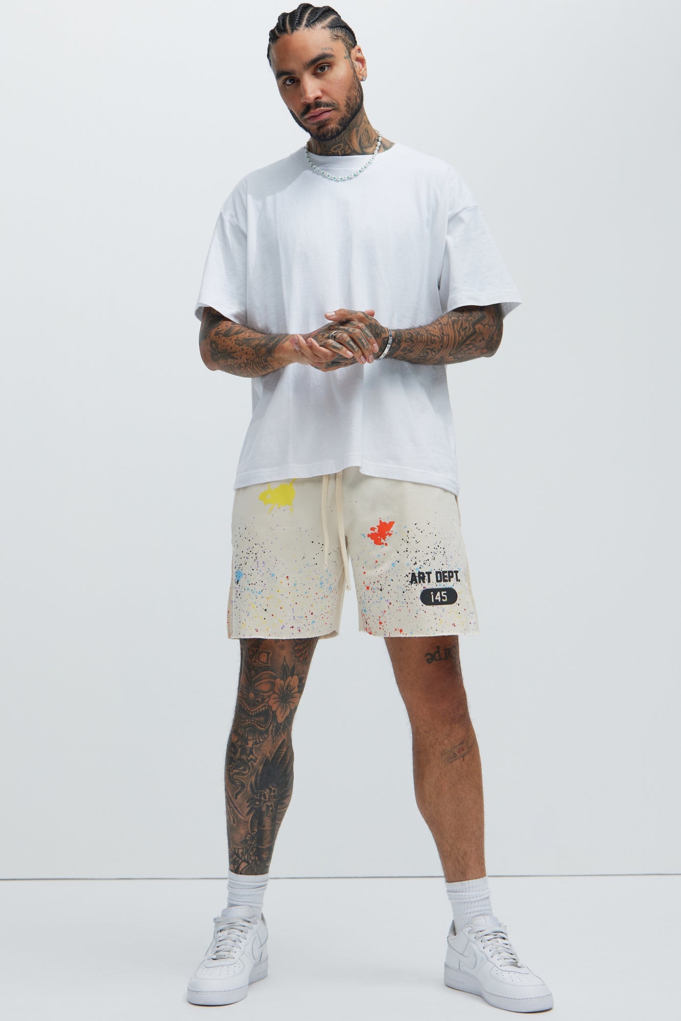 Art Dept Sweatshorts - Tan Fashion Nova