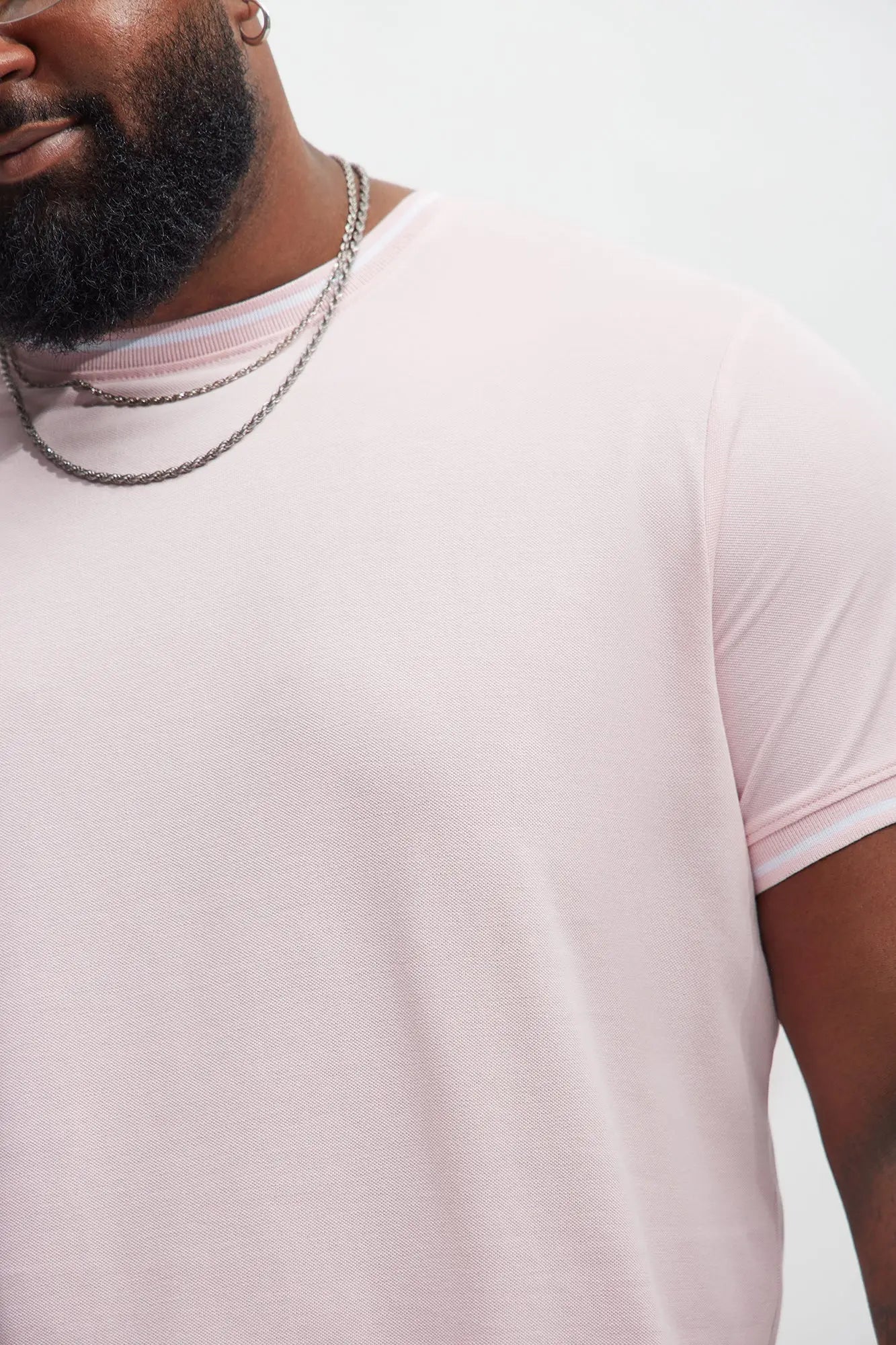 Jaxon Short Sleeve Tee - Pink Fashion Nova