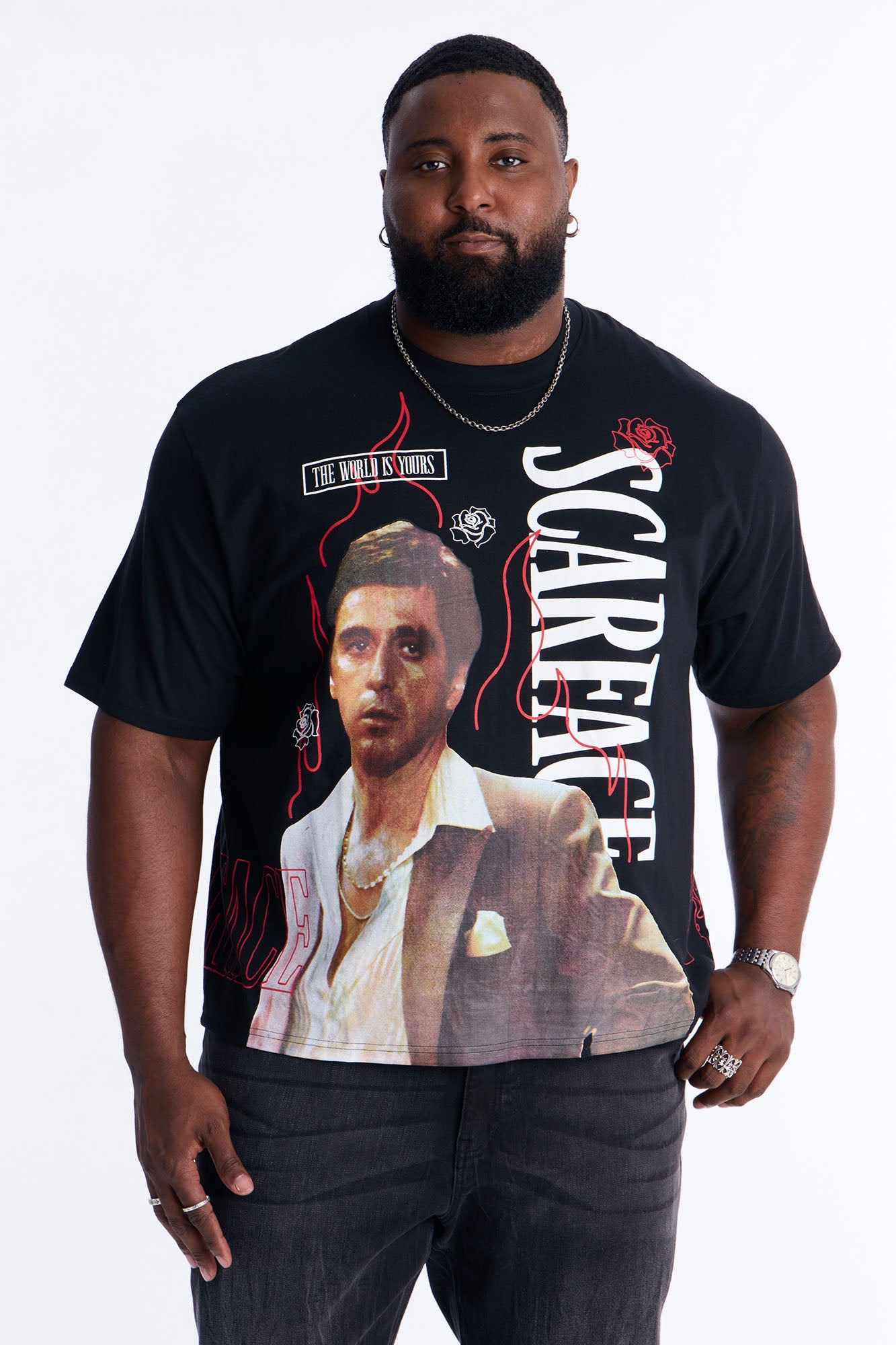 Scarface Always Tell The Truth Short Sleeve Tee - Black Fashion Nova