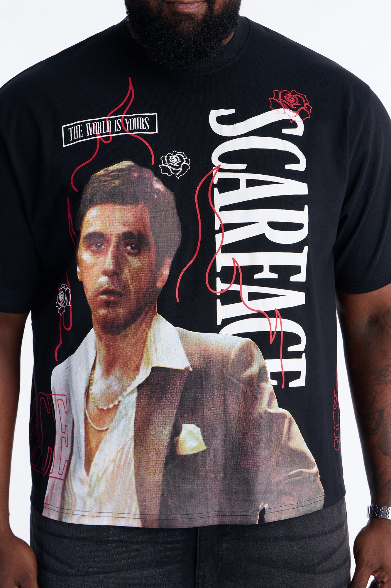 Scarface Always Tell The Truth Short Sleeve Tee - Black Fashion Nova