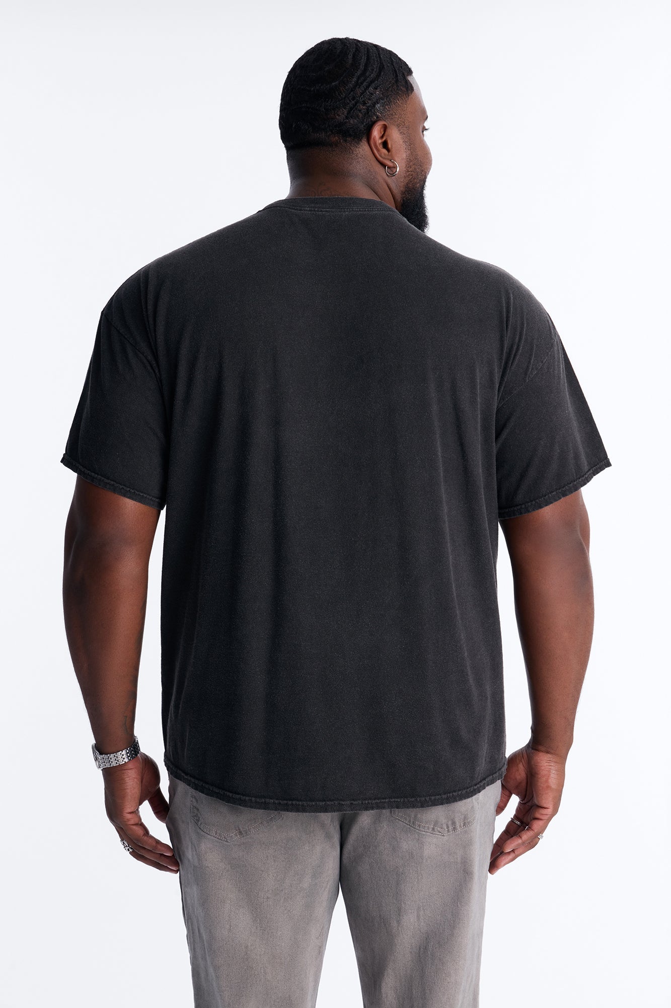 Bold And Ruthless Oversized Short Sleeve Tee - Black Fashion Nova