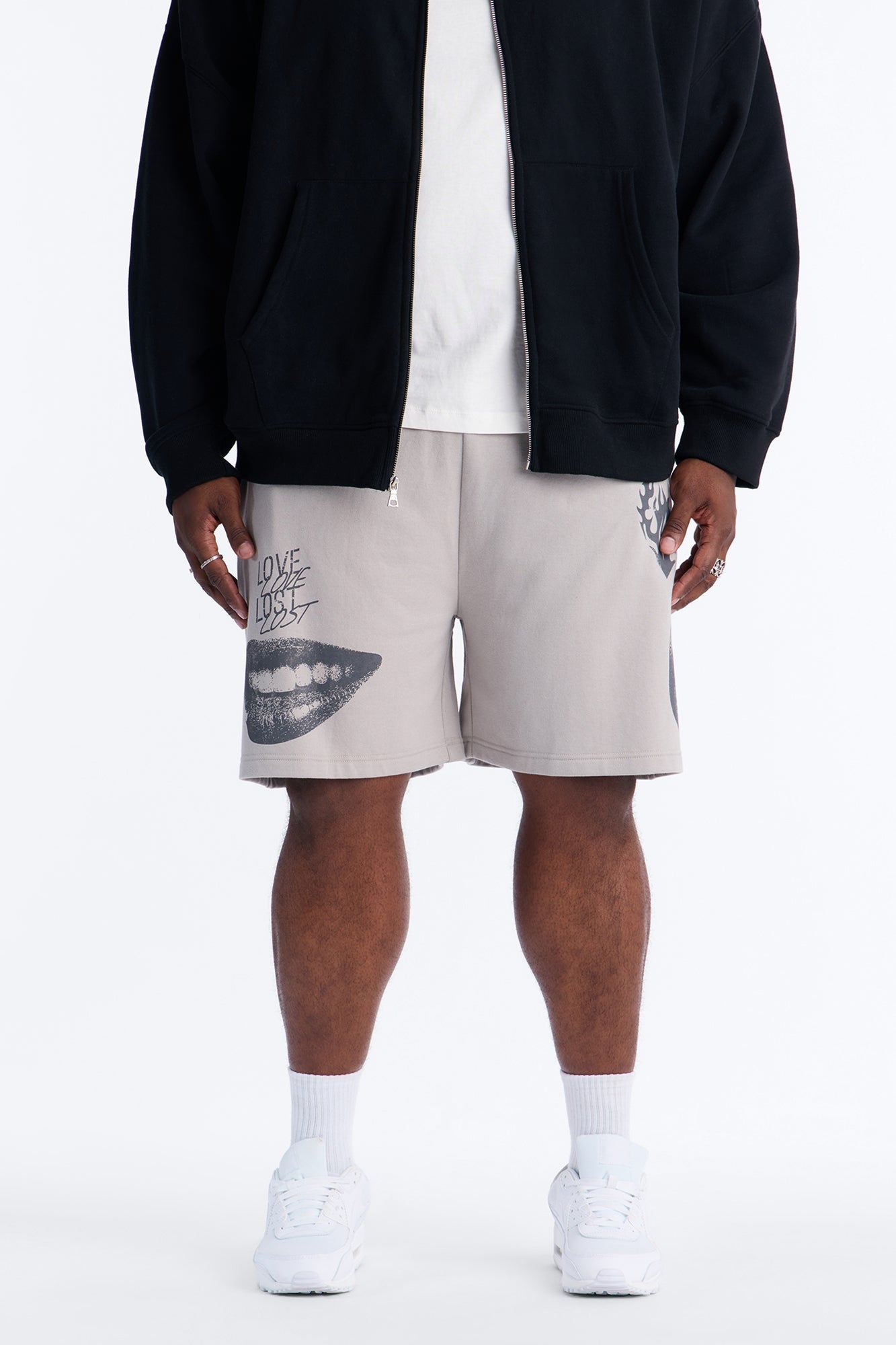 NYC College League Sweatshorts - Black Fashion Nova