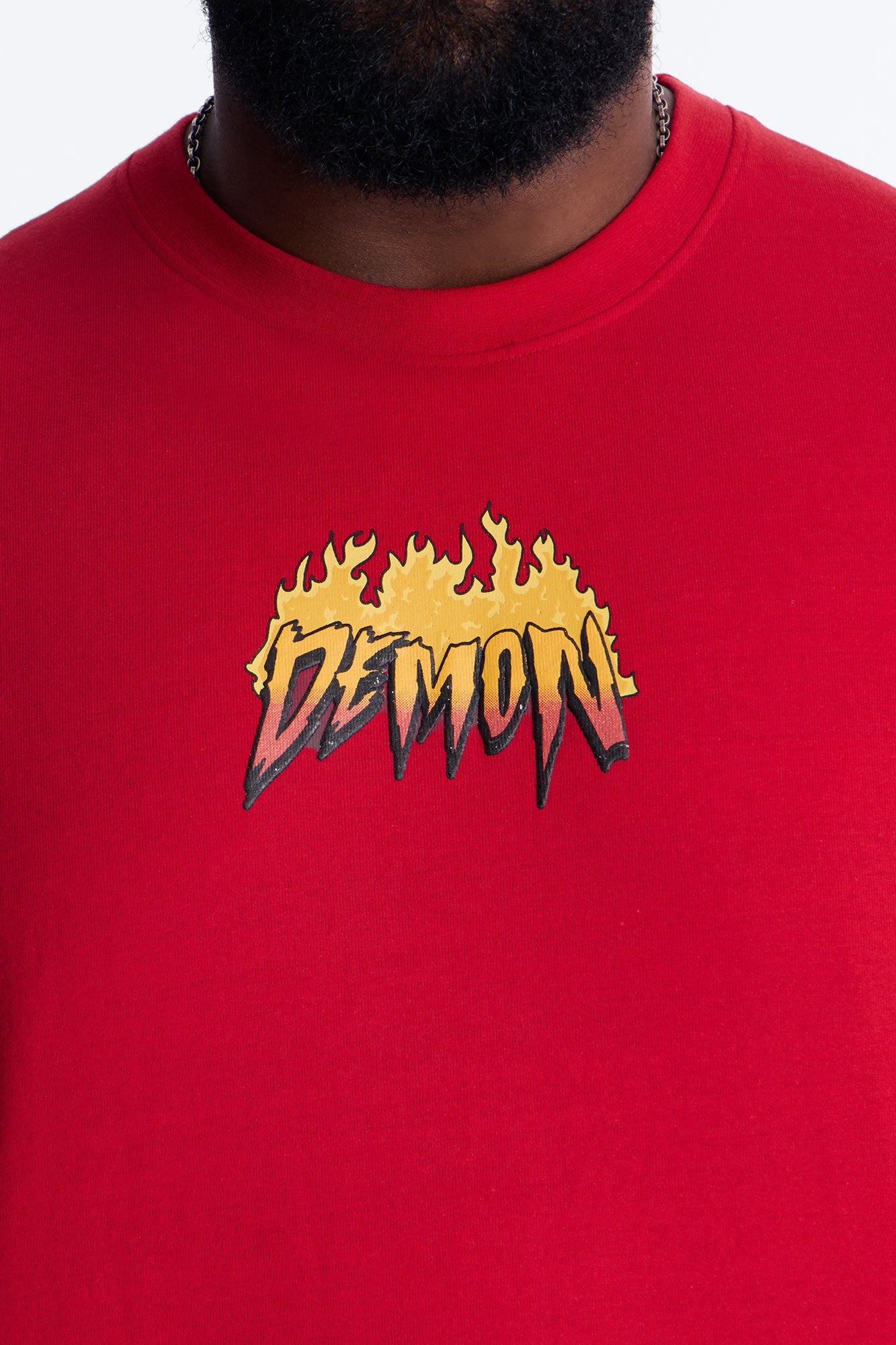 Dodge Demon Give Chase Short Sleeve Tee - Red Fashion Nova