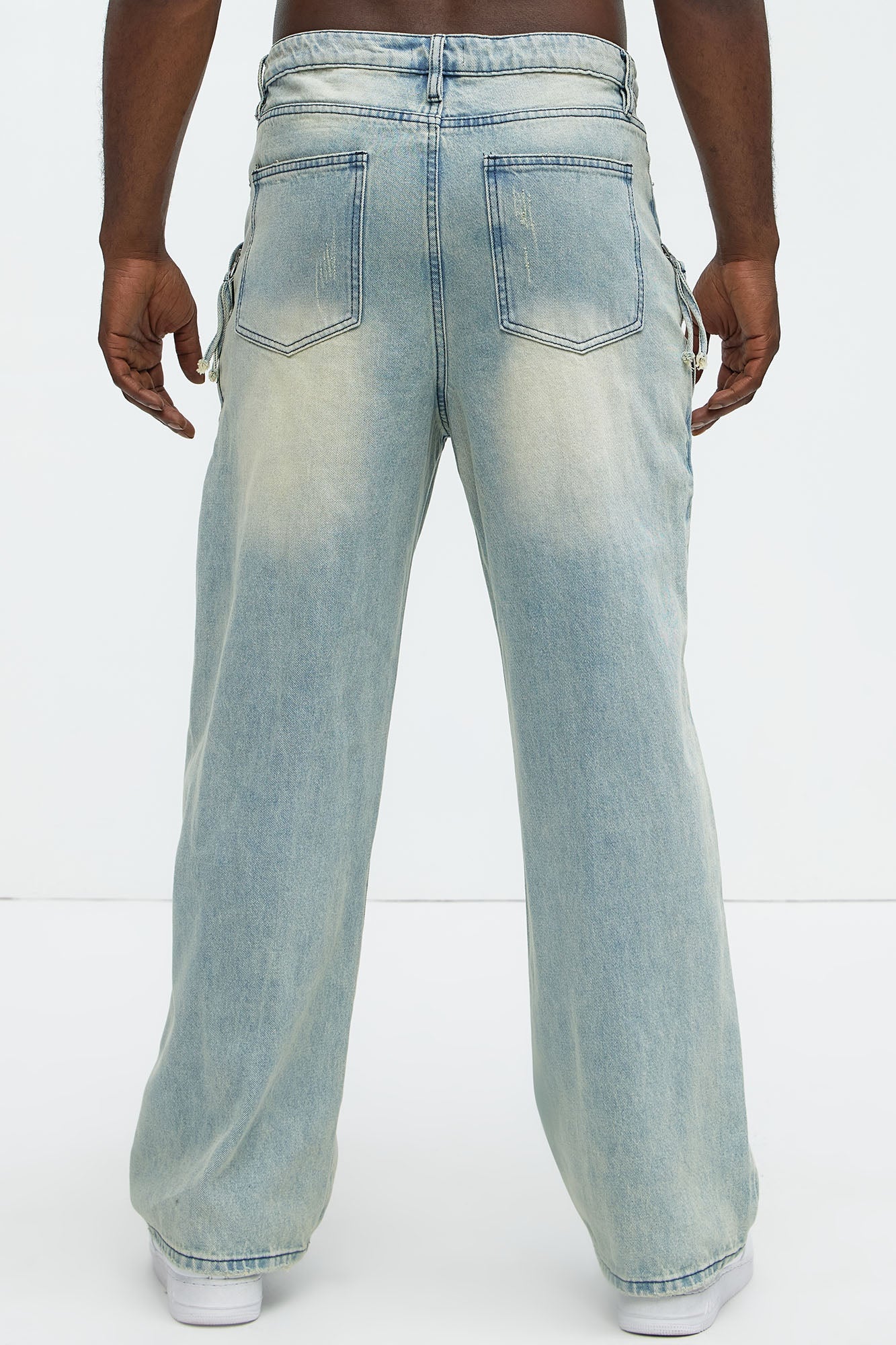 Run It By Baggy Jeans - Light Blue Wash Fashion Nova
