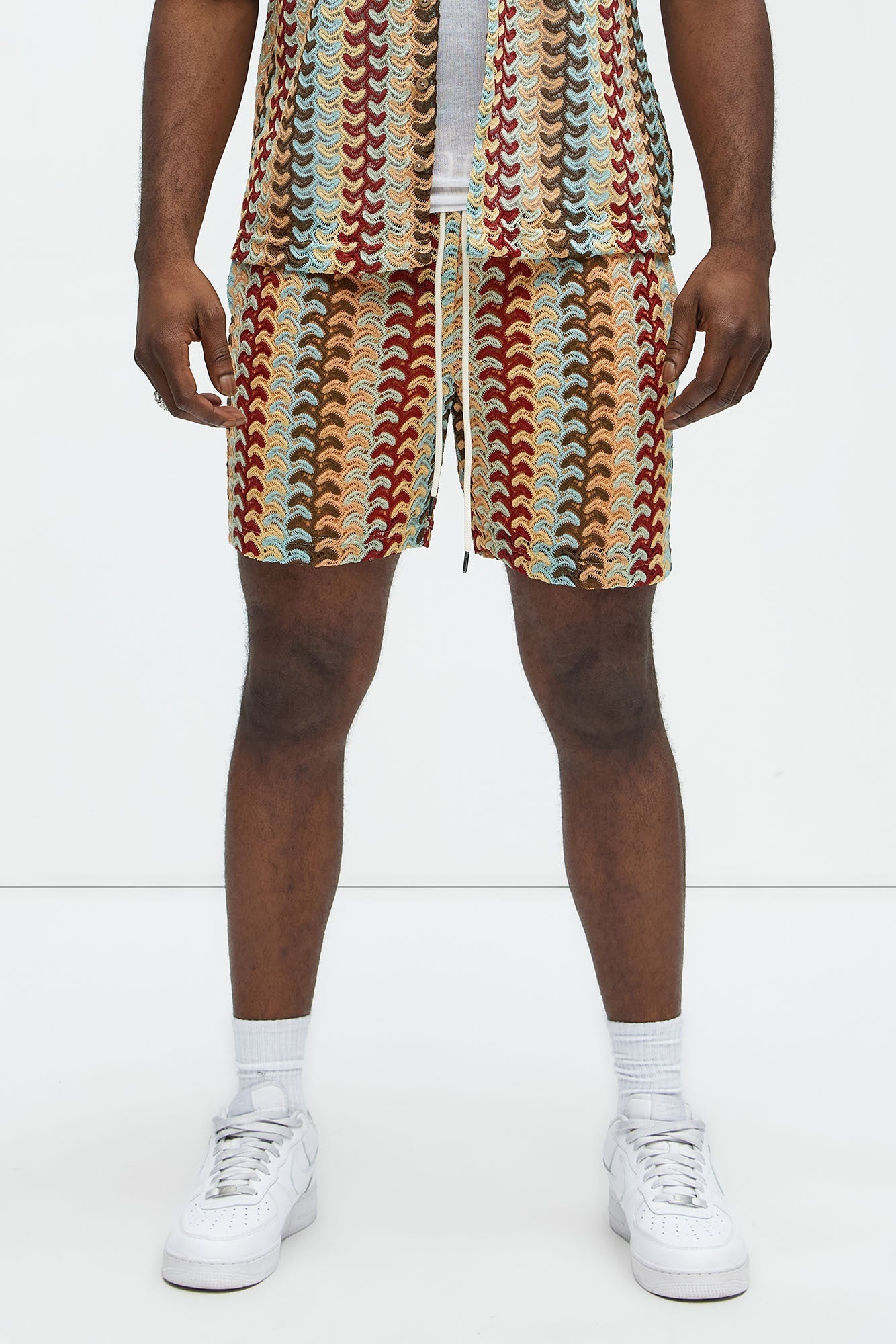 Ramirez Drawstring Shorts - Multi Color Fashion Nova