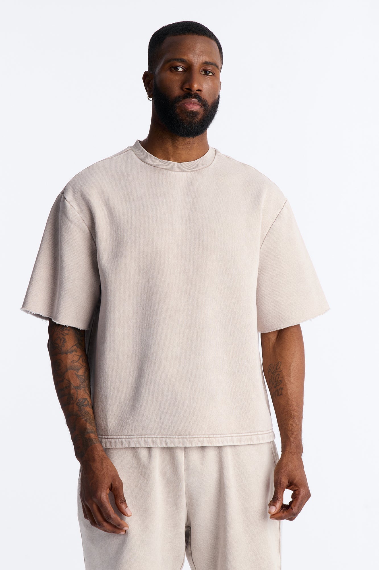 On The Go Washed Tee - Taupe Fashion Nova