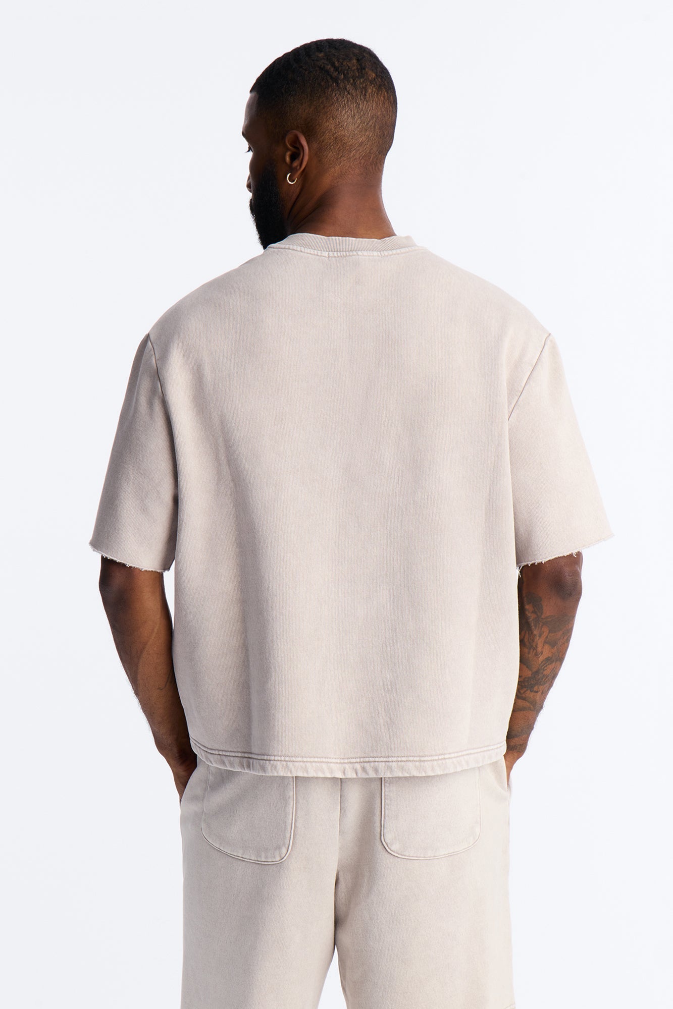 On The Go Washed Tee - Taupe Fashion Nova