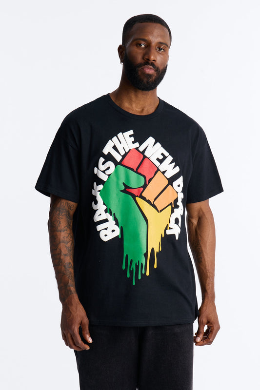 Black Is The New Black Oversized Short Sleeve Tee - Black Fashion Nova