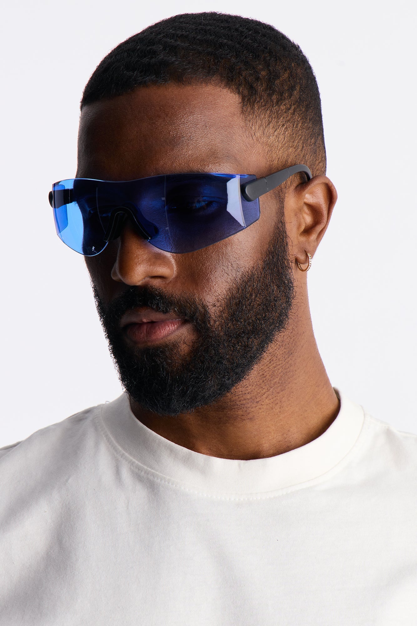 Real Revo Shield Sunglasses - Blue Fashion Nova