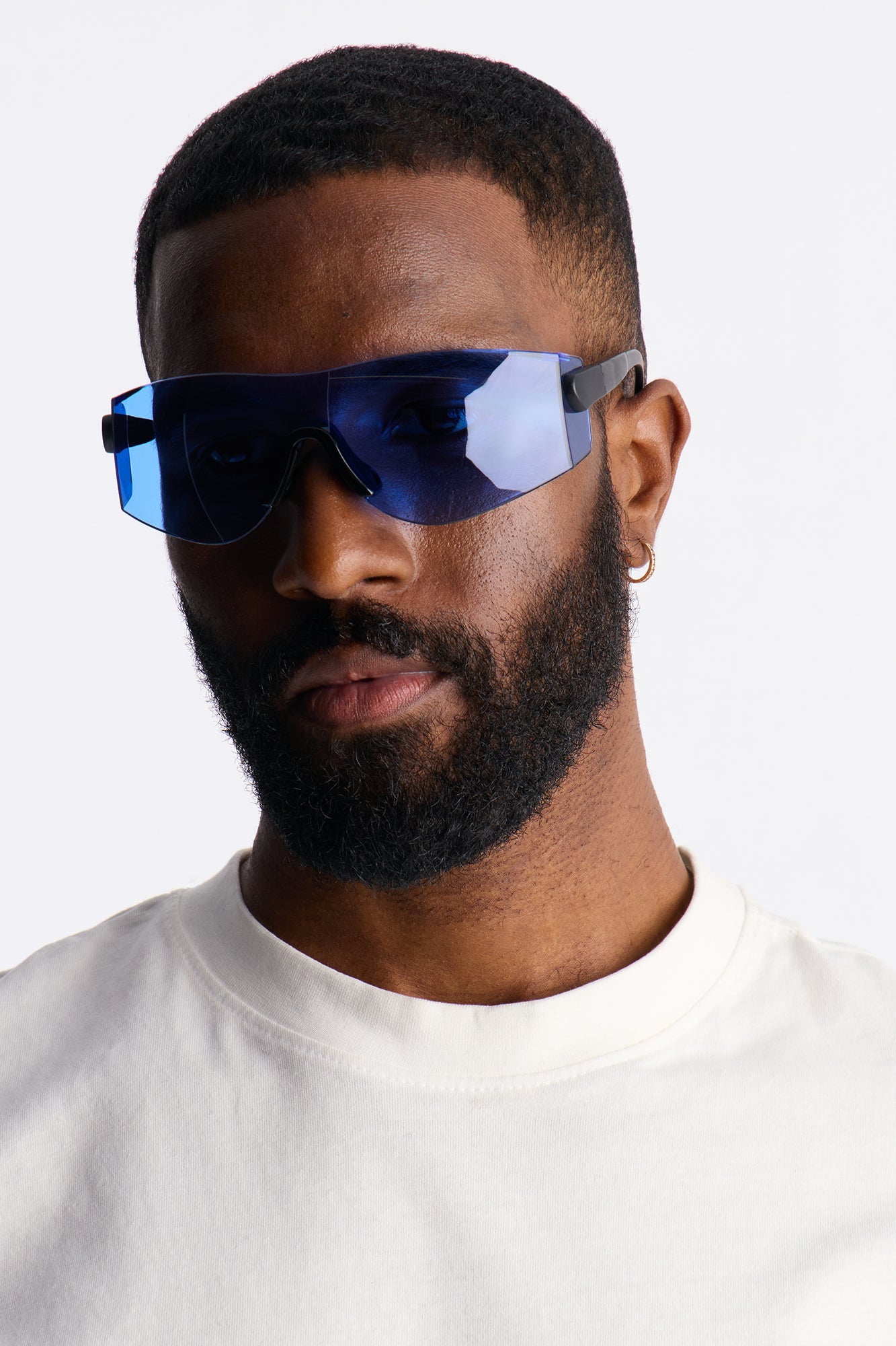 Real Revo Shield Sunglasses - Blue Fashion Nova