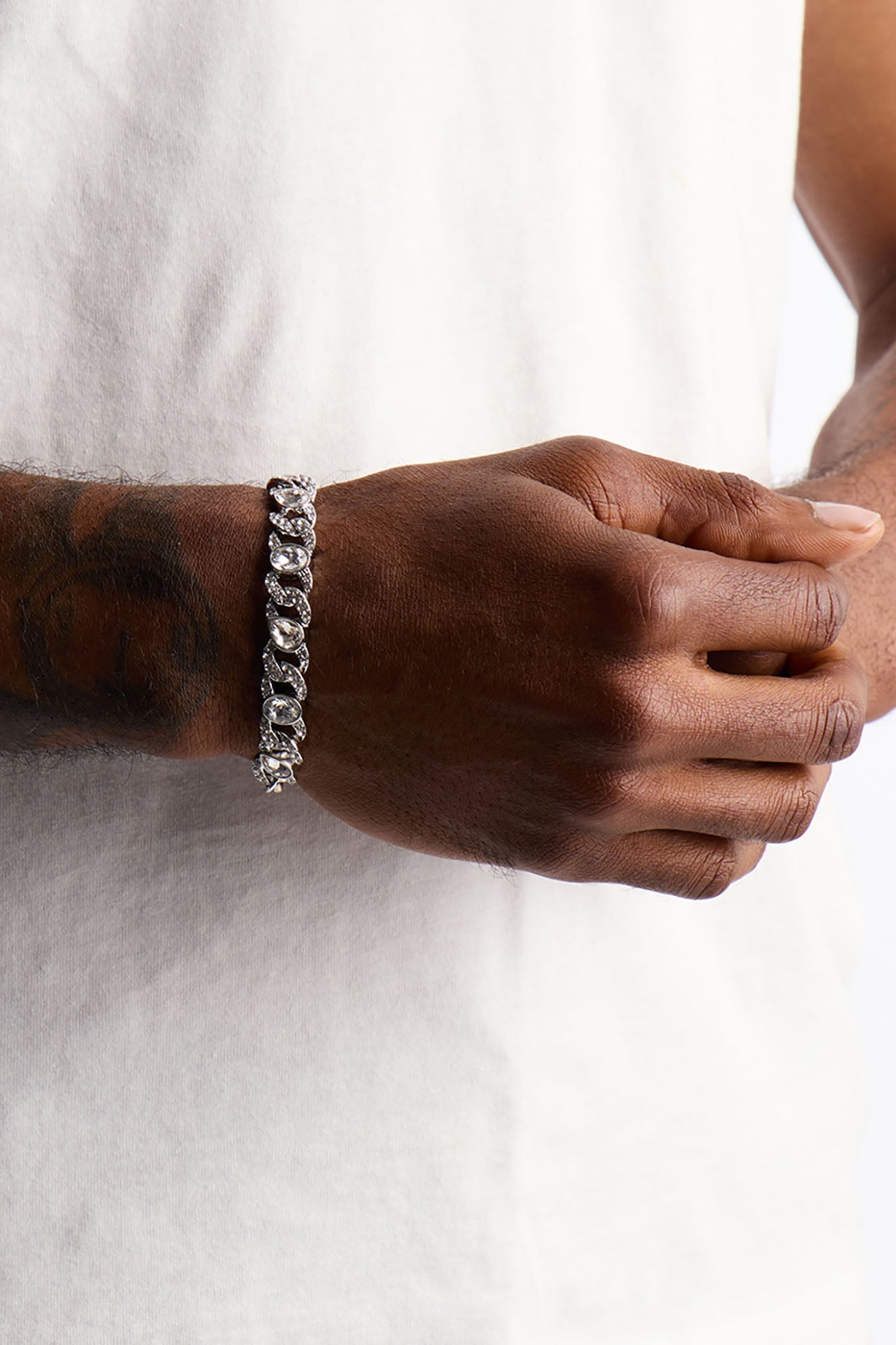 Opulent Oval Chain Bracelet - Silver Fashion Nova