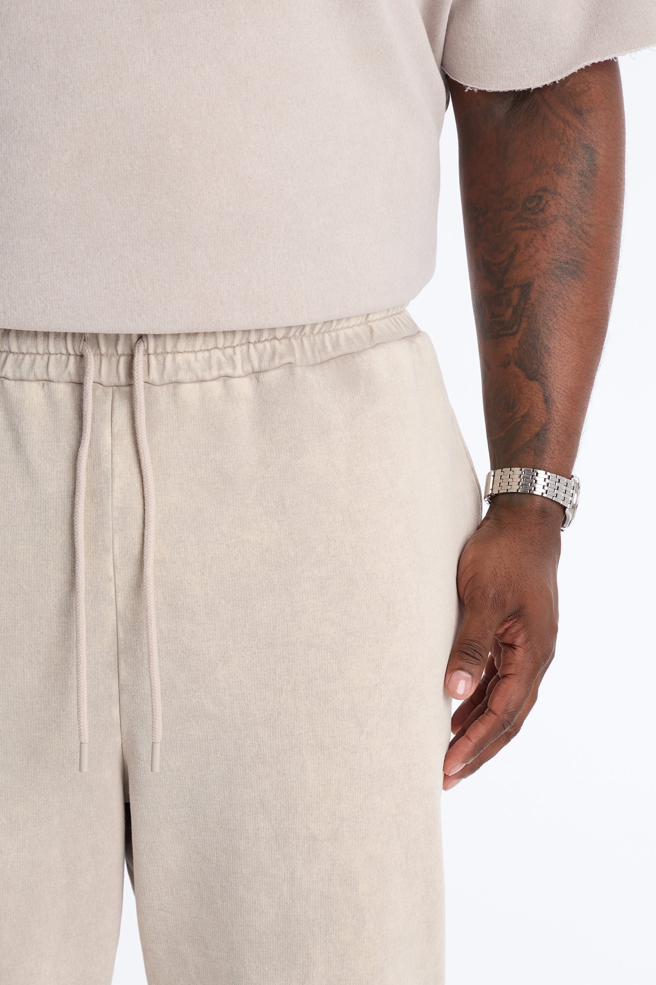 On The Go Washed Jogger - Taupe Fashion Nova