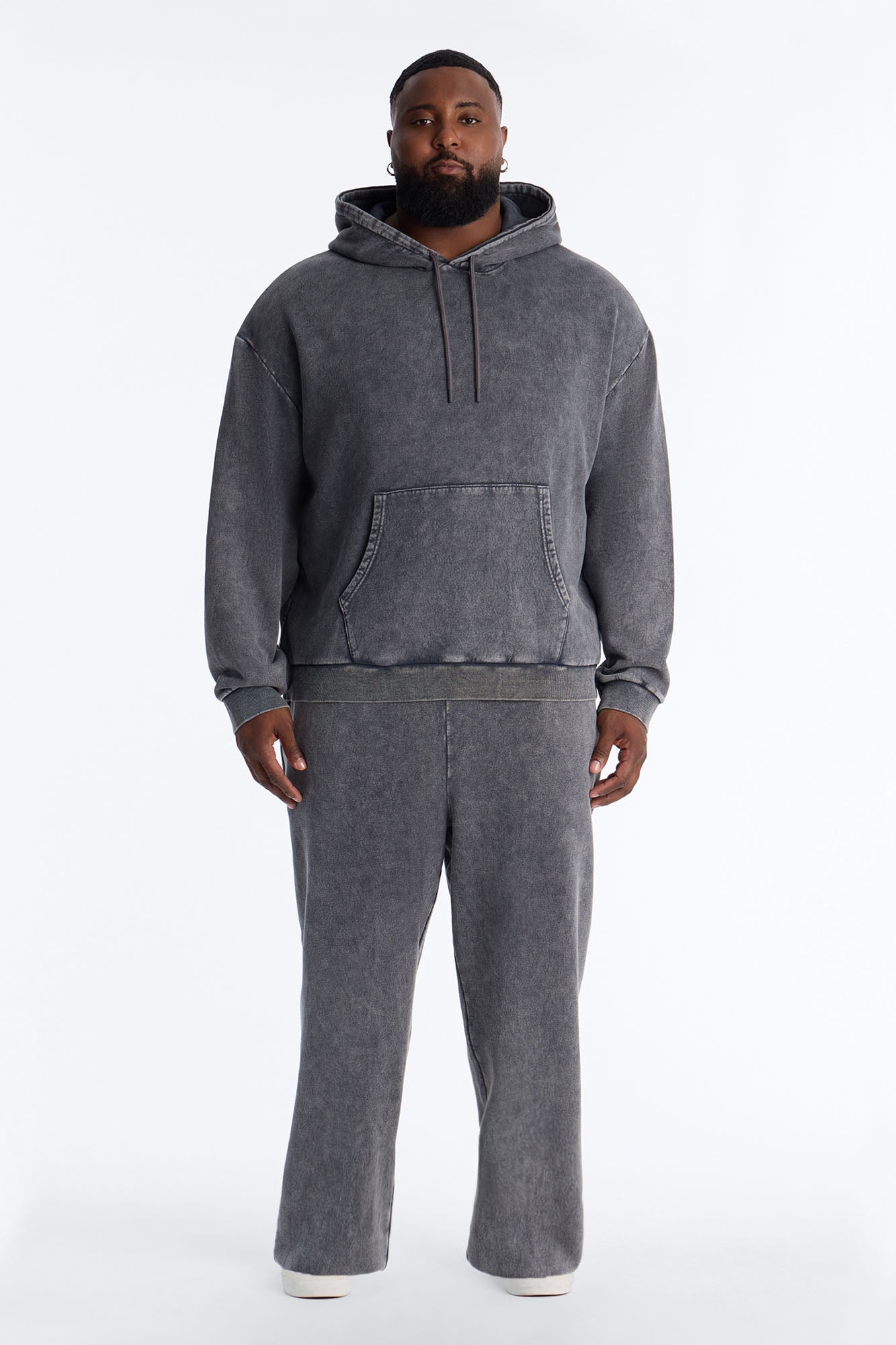 On The Go Washed Jogger - Charcoal Fashion Nova