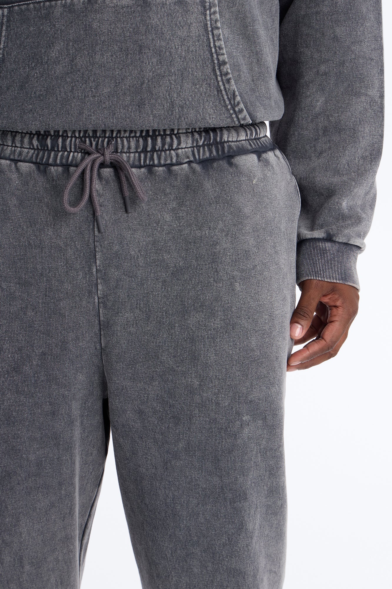 On The Go Washed Jogger - Charcoal Fashion Nova