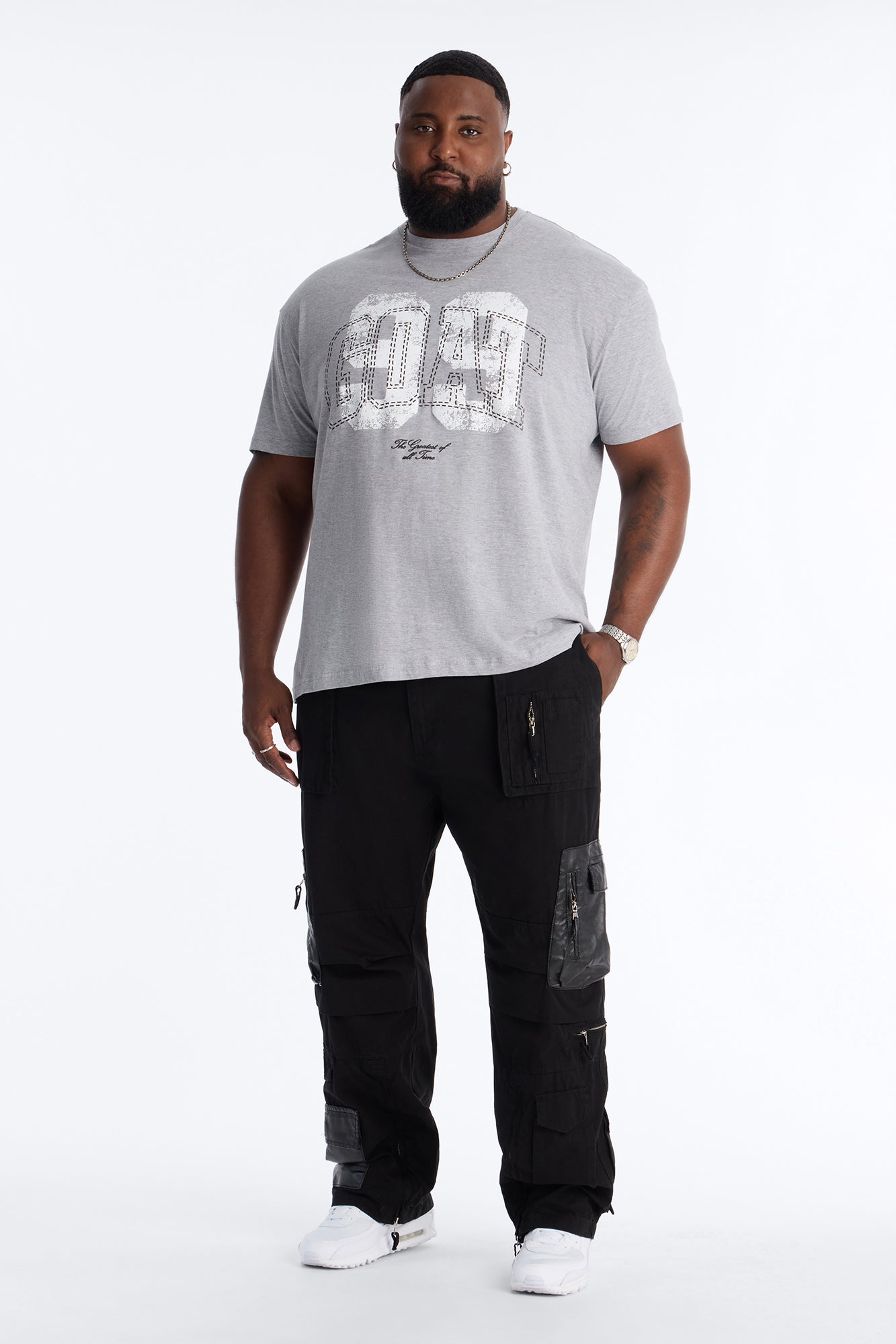 Straight Citadel Expedition Cargo Pant - Black Fashion Nova