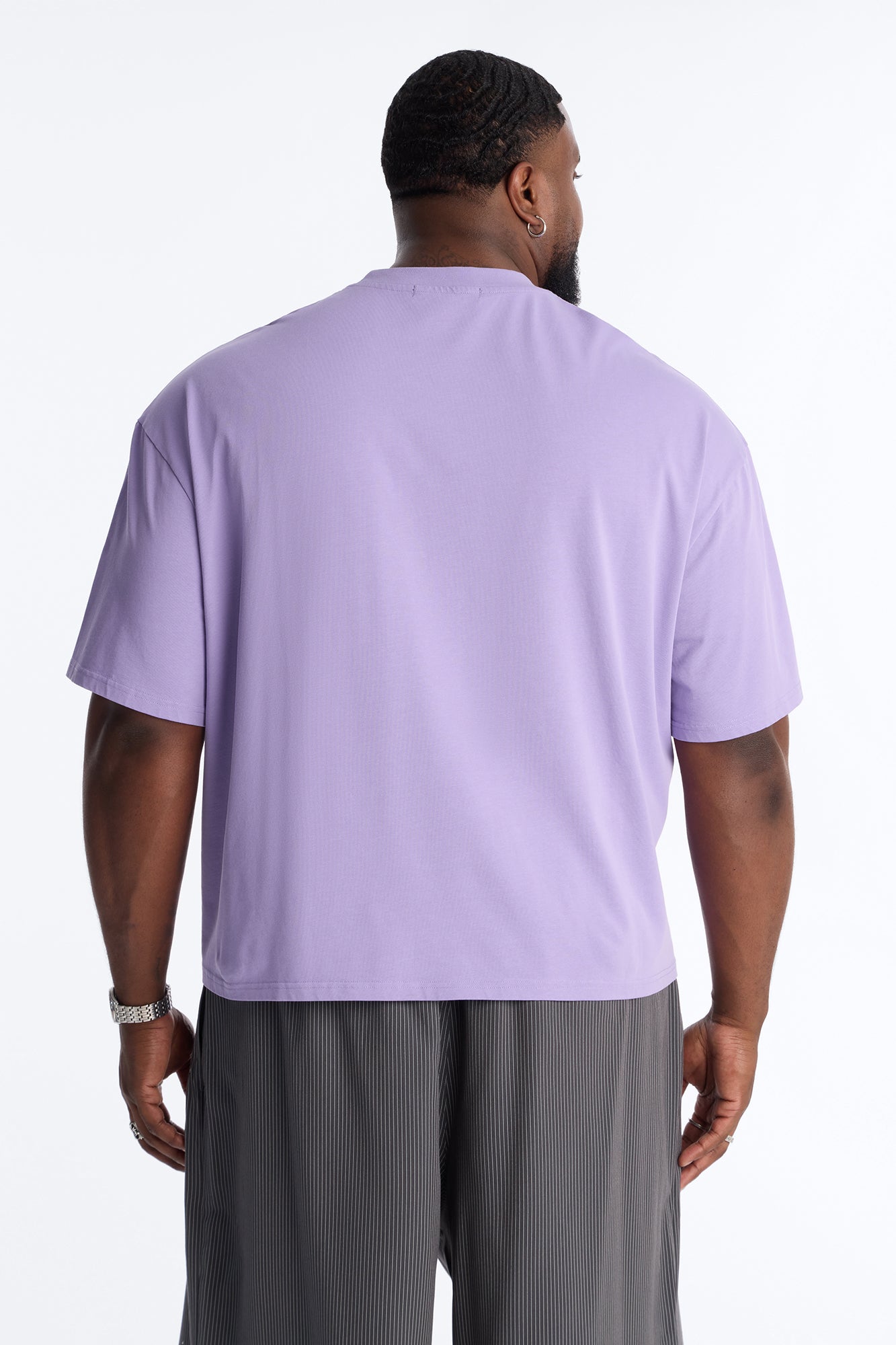 Boxy Gas Station Boxy Tee - Purple Fashion Nova