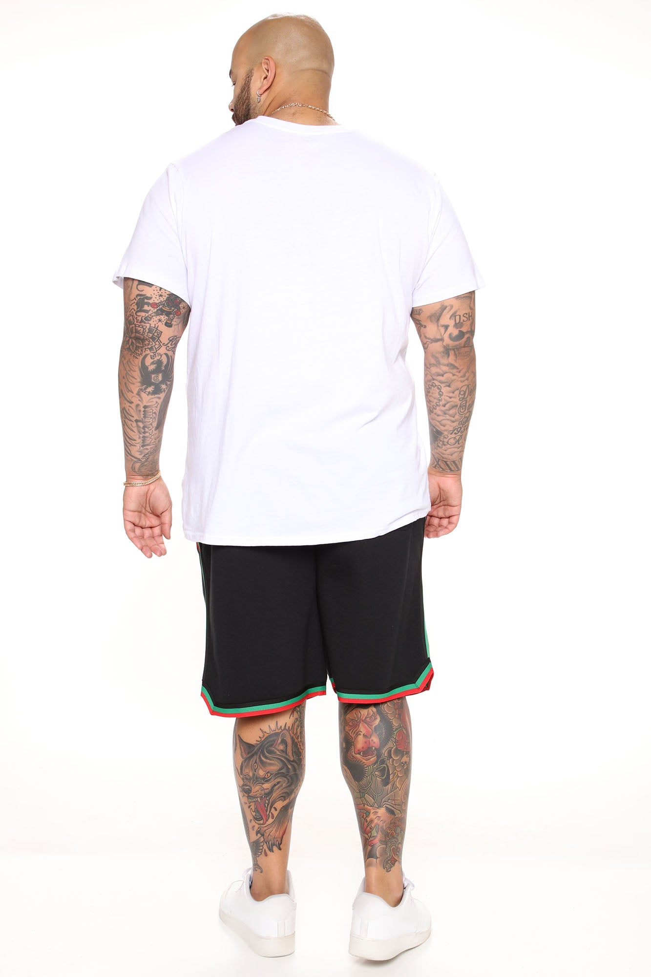 Malcom X Art Shorts - Black Fashion Nova