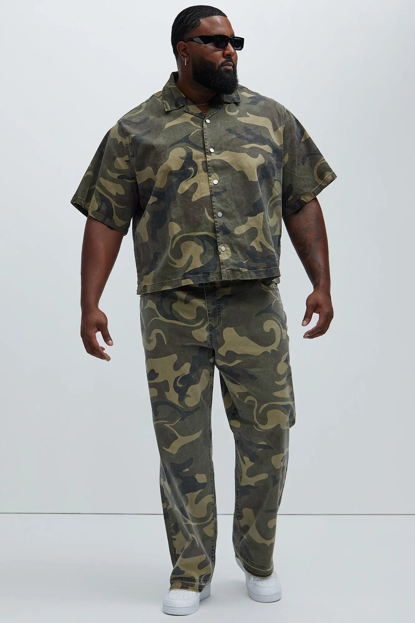 Won't Do Camo Straight Pants - Camouflage Fashion Nova