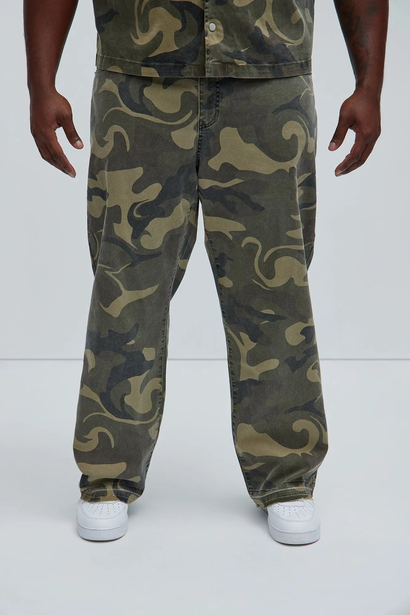 Won't Do Camo Straight Pants - Camouflage Fashion Nova