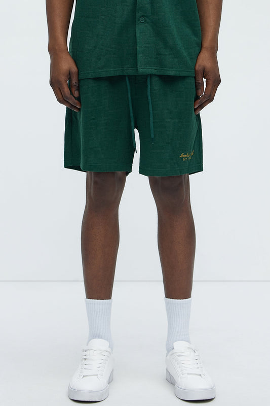 Vintage Relaxed Shorts - Hunter Green Fashion Nova