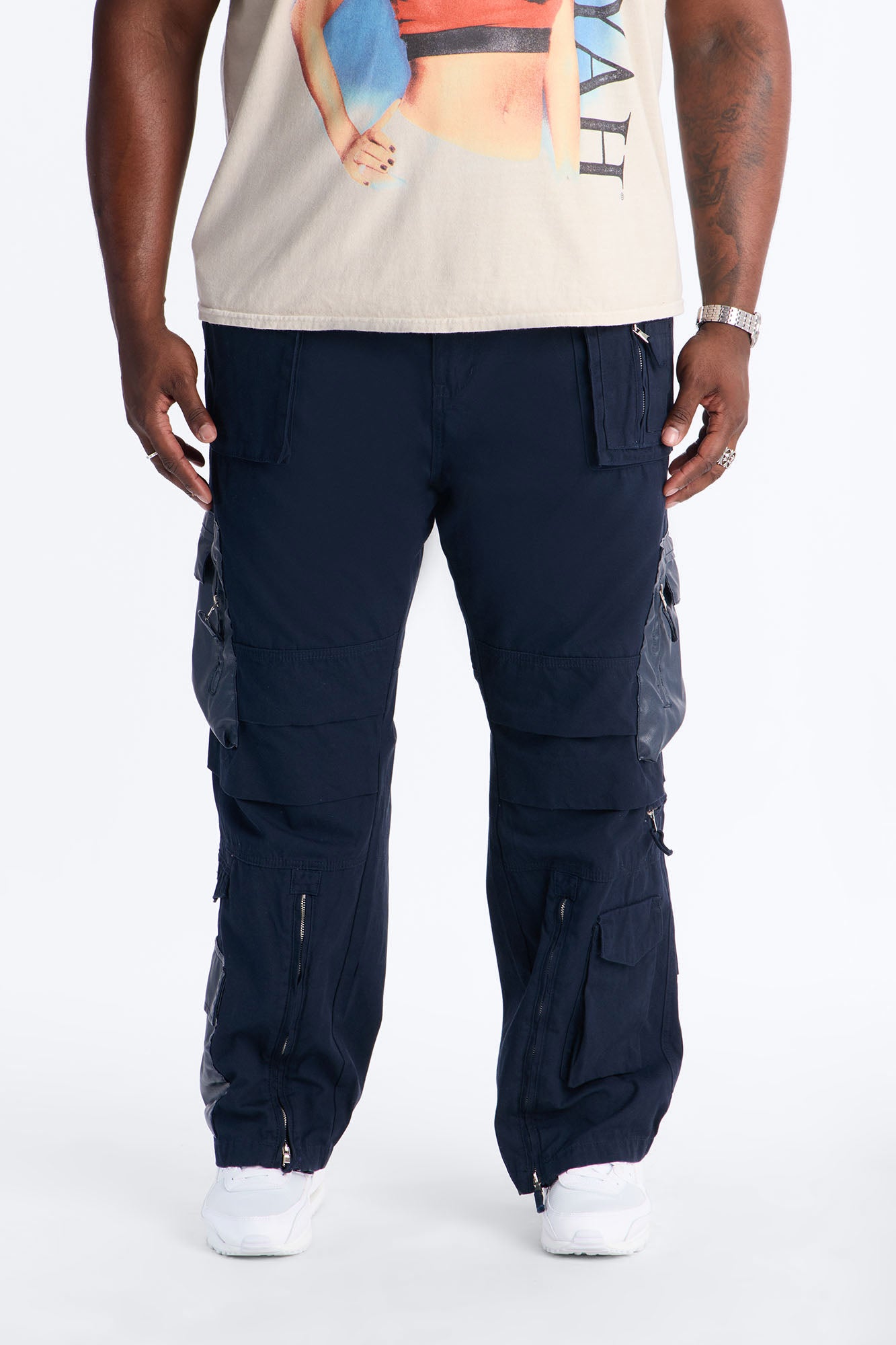 Straight Citadel Expedition Cargo Pant - Blue Fashion Nova