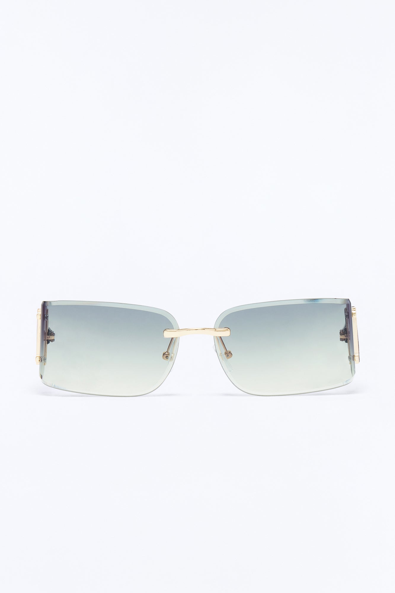 Omega Luxe Sunglasses - Green/combo Fashion Nova