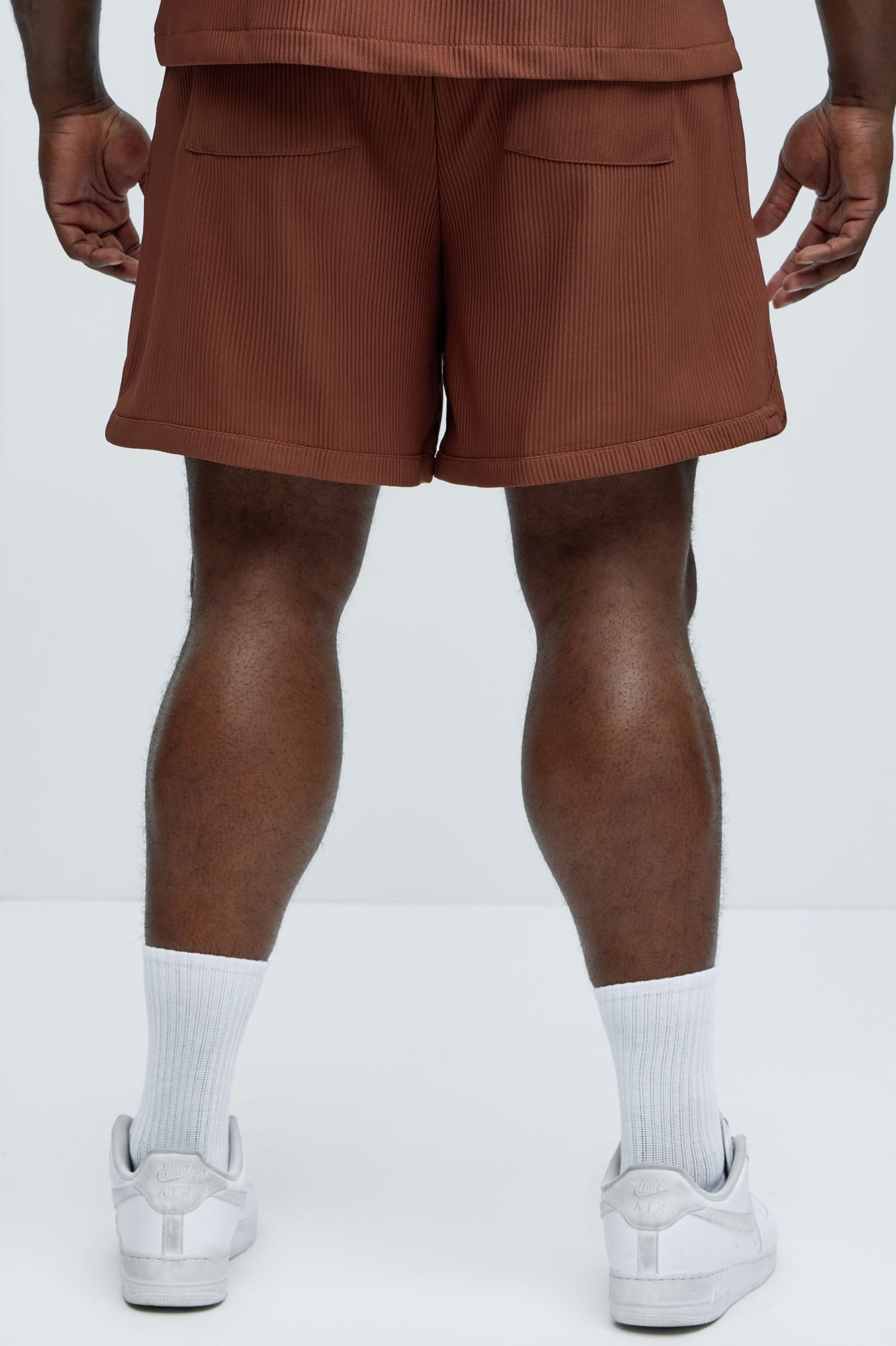 Show Up Basketball Short - Chocolate Fashion Nova