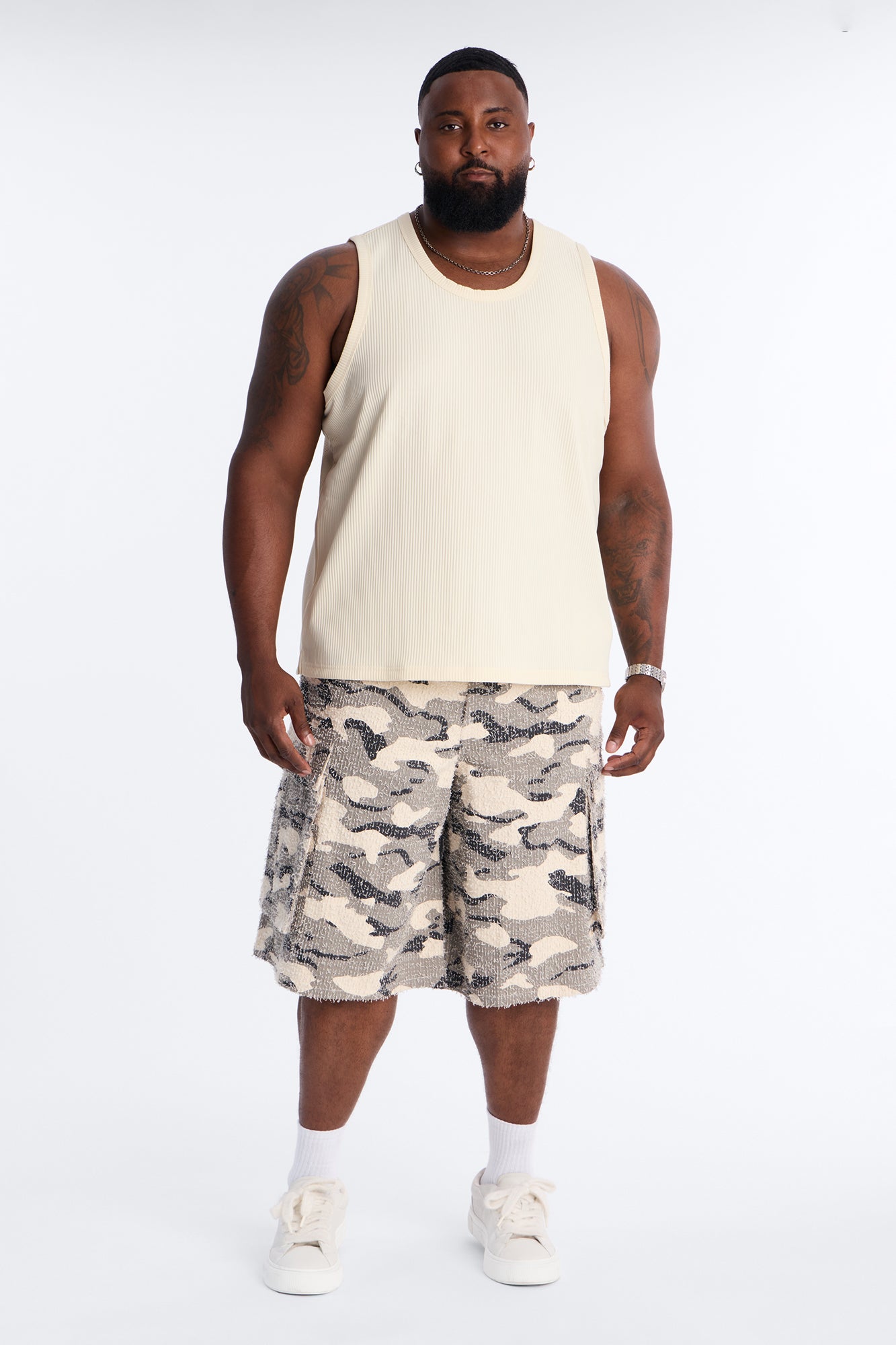 Baggy Camo Revolution Short - Camouflage Fashion Nova