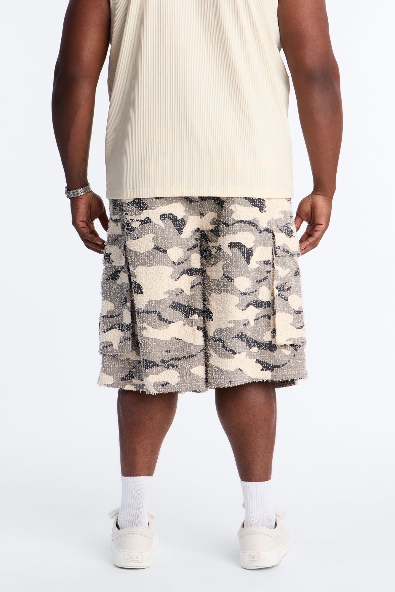 Baggy Camo Revolution Short - Camouflage Fashion Nova