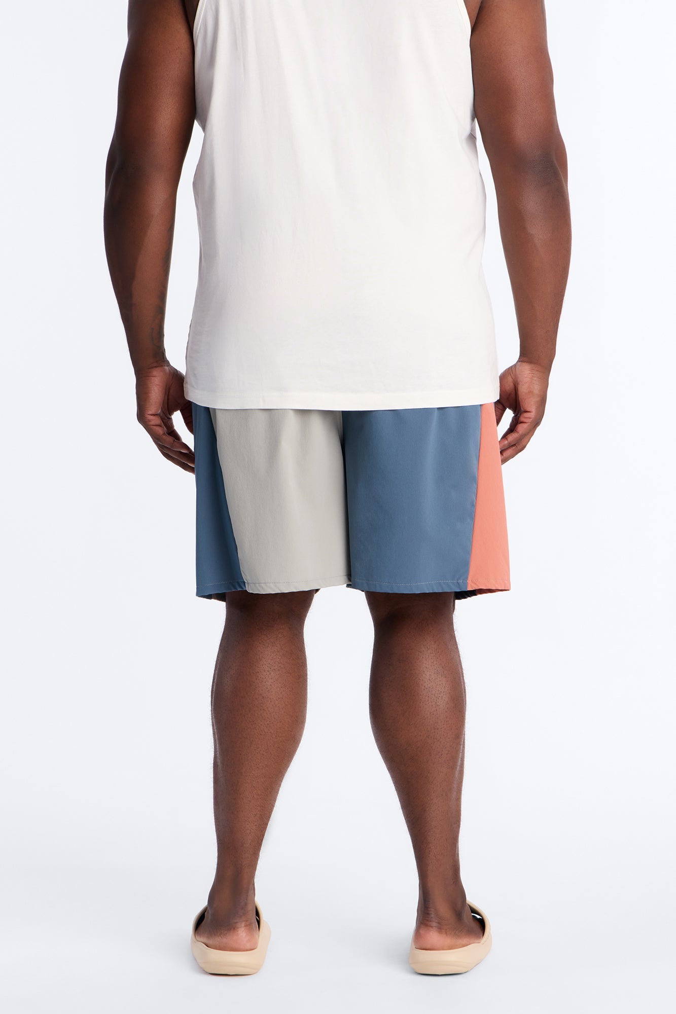 Relaxed Matari Color Blocked Short - Multi Color Fashion Nova