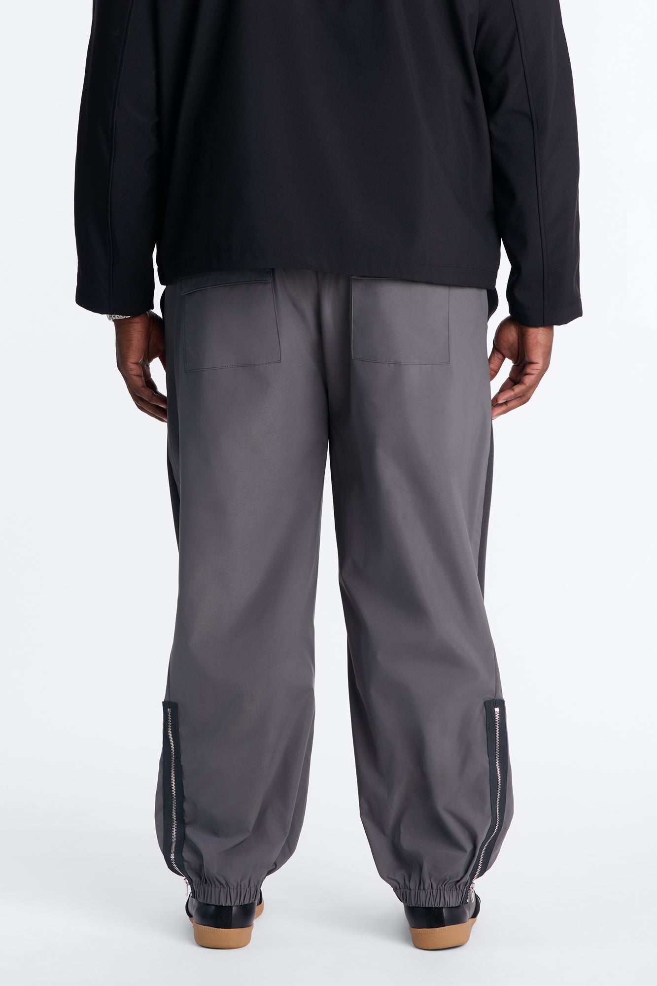 Straight Montalvo Mixed Worlds Trouser - Grey Fashion Nova