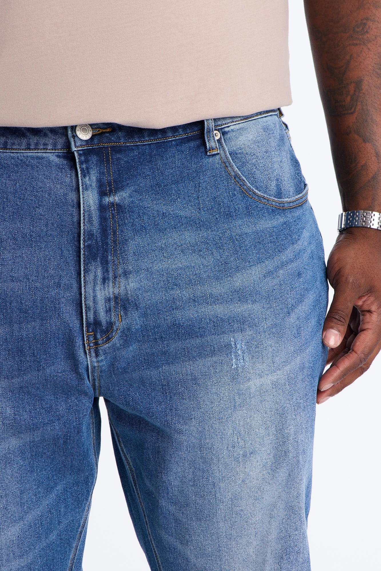 Got You Distressed Slim Jeans - Dark Wash Fashion Nova