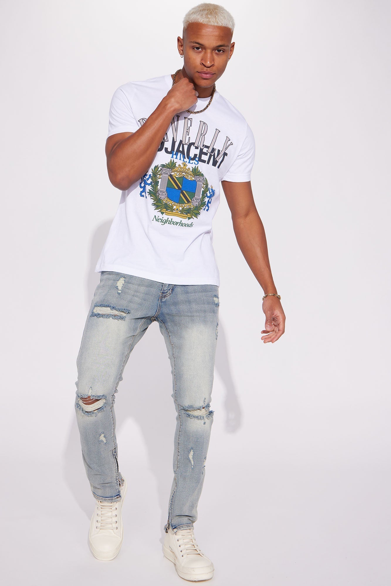 Terren Skinny Jeans - Medium Wash Fashion Nova