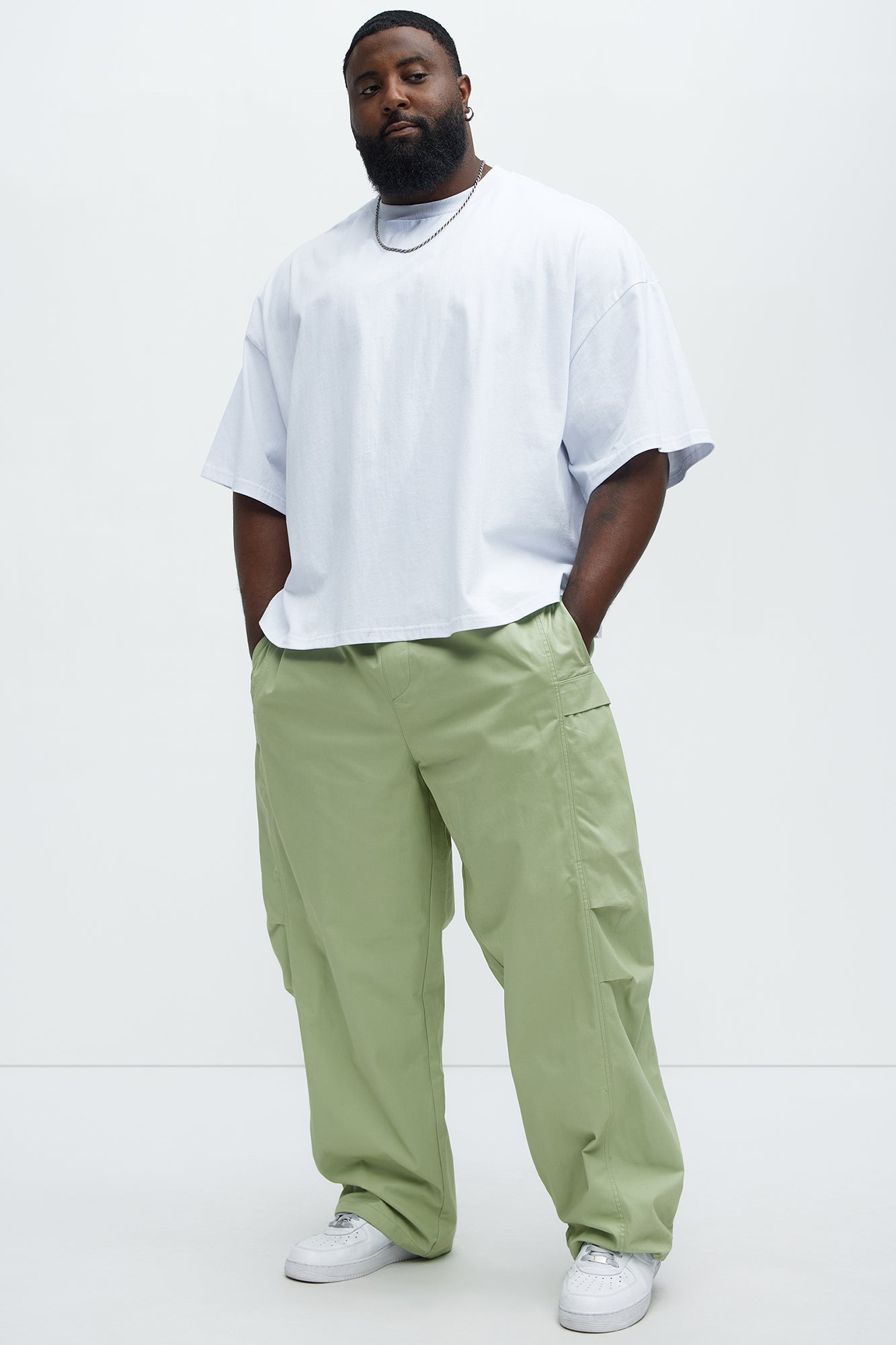 Boxy Heavyweight Tee 240GSM - White Fashion Nova
