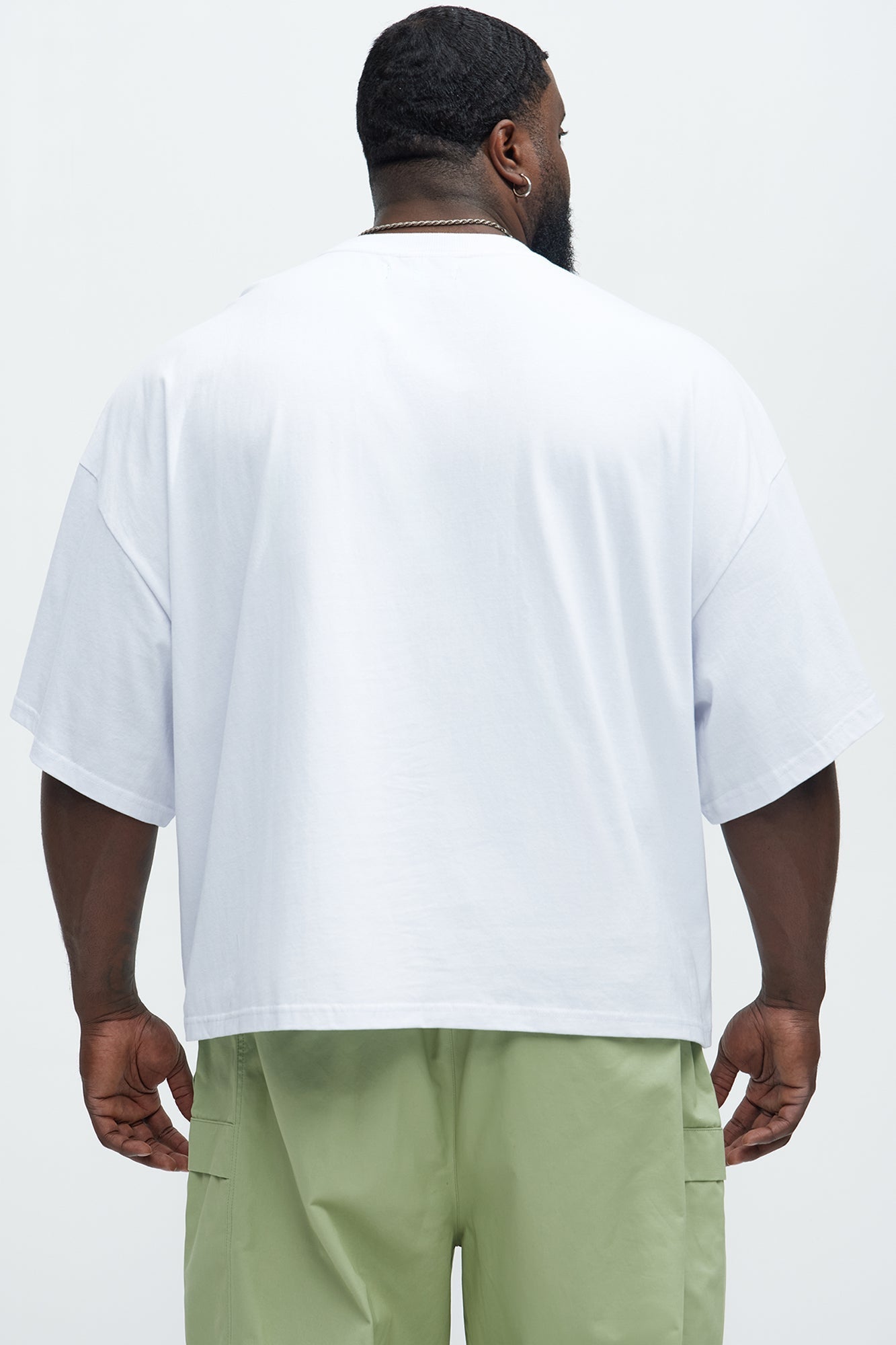 Boxy Heavyweight Tee 240GSM - White Fashion Nova