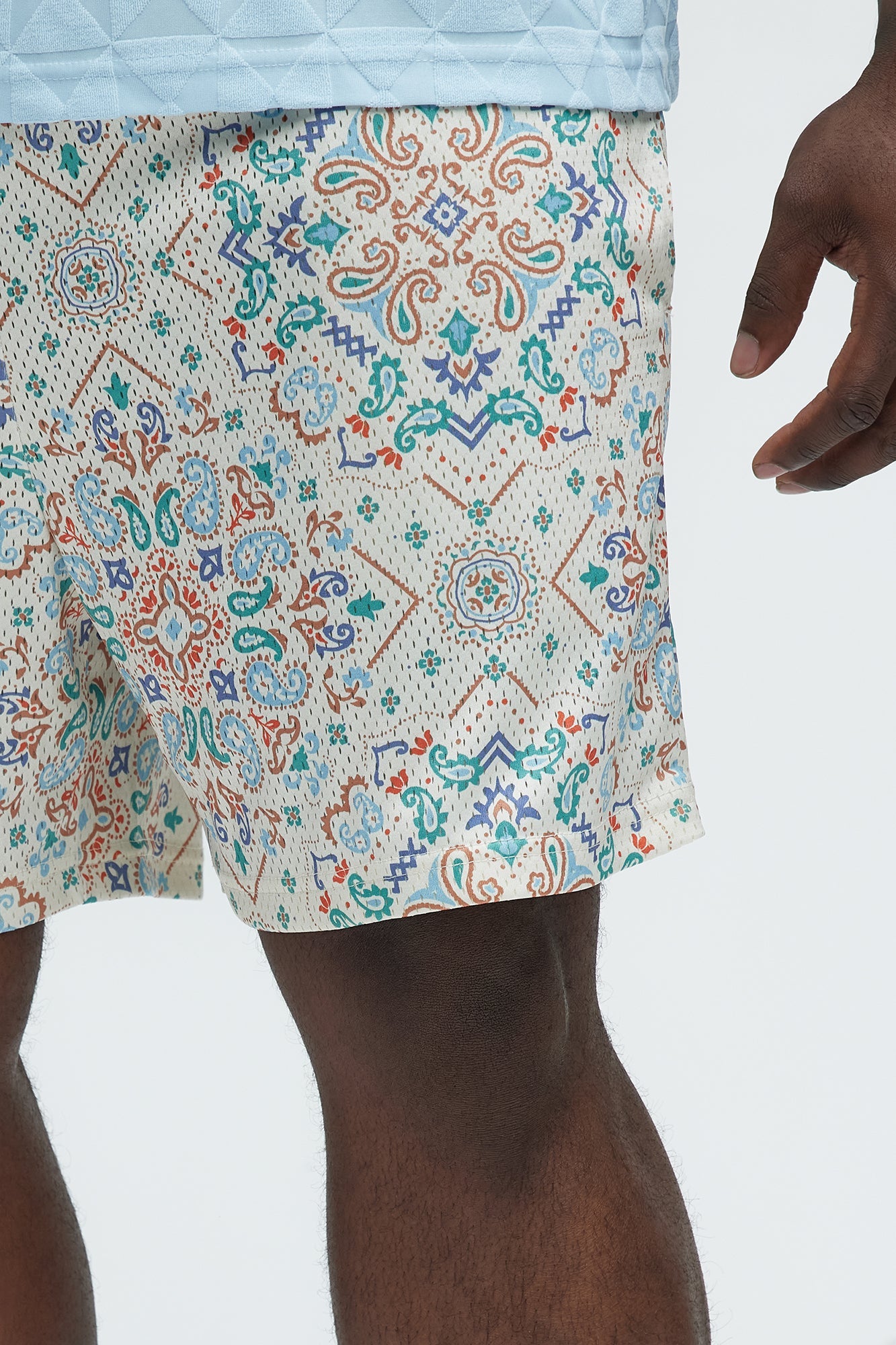 Bijan Rug Printed Shorts - Multi Color Fashion Nova