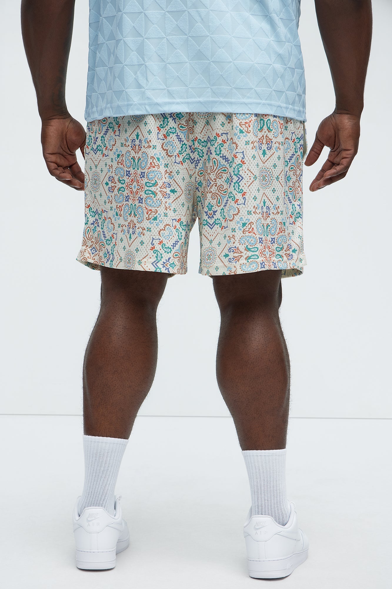 Bijan Rug Printed Shorts - Multi Color Fashion Nova
