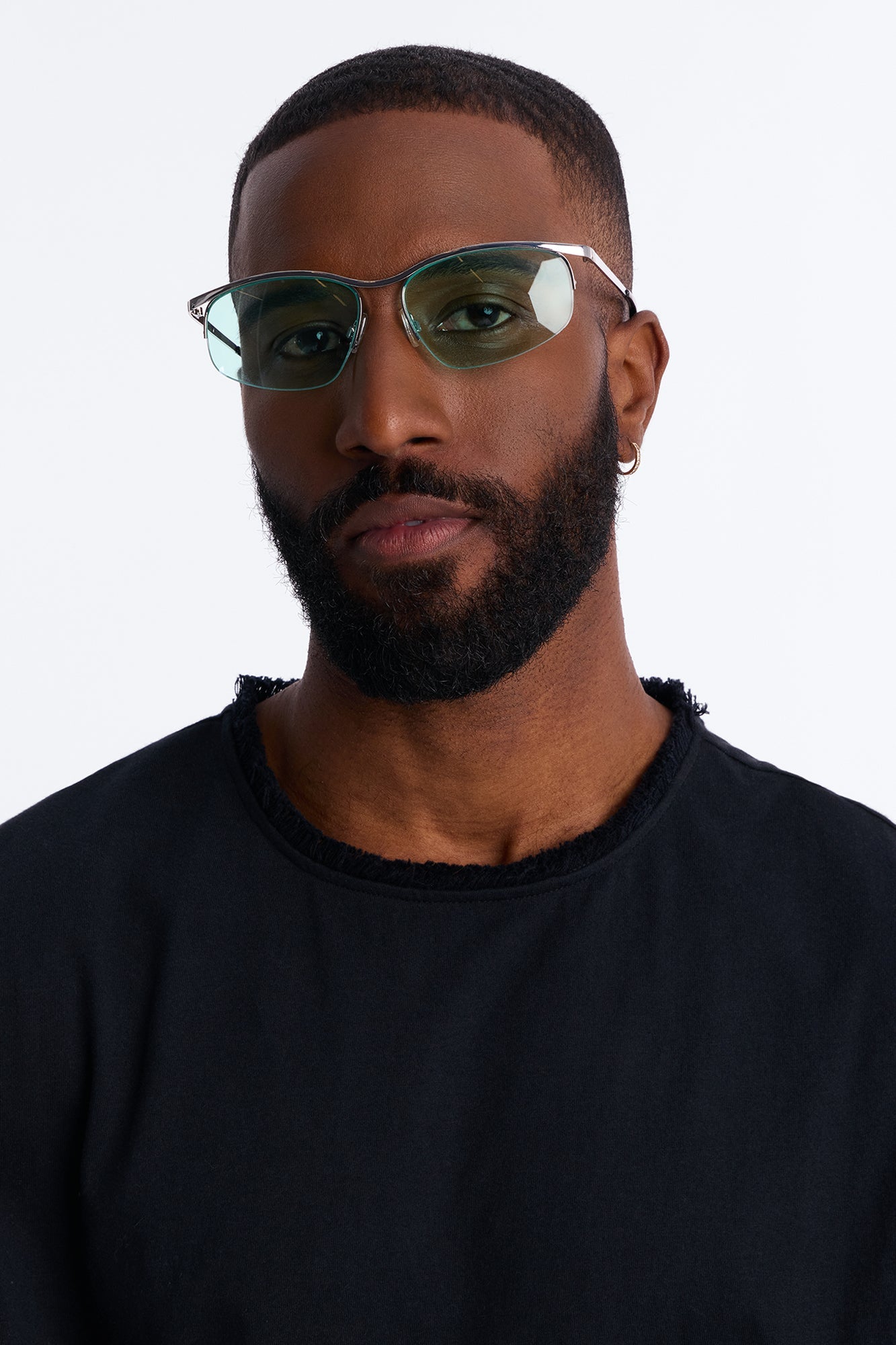 Keeping Sanity Sunglasses - Teal/combo Fashion Nova