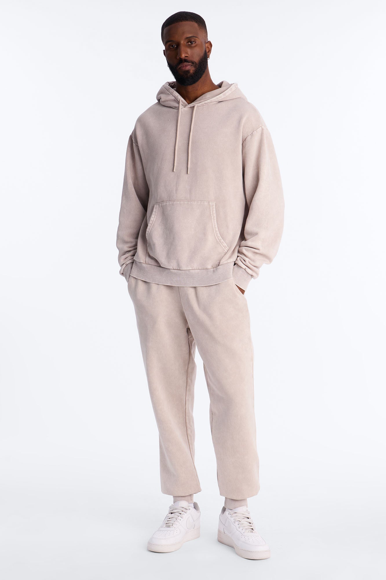 On The Go Washed Jogger - Taupe Fashion Nova