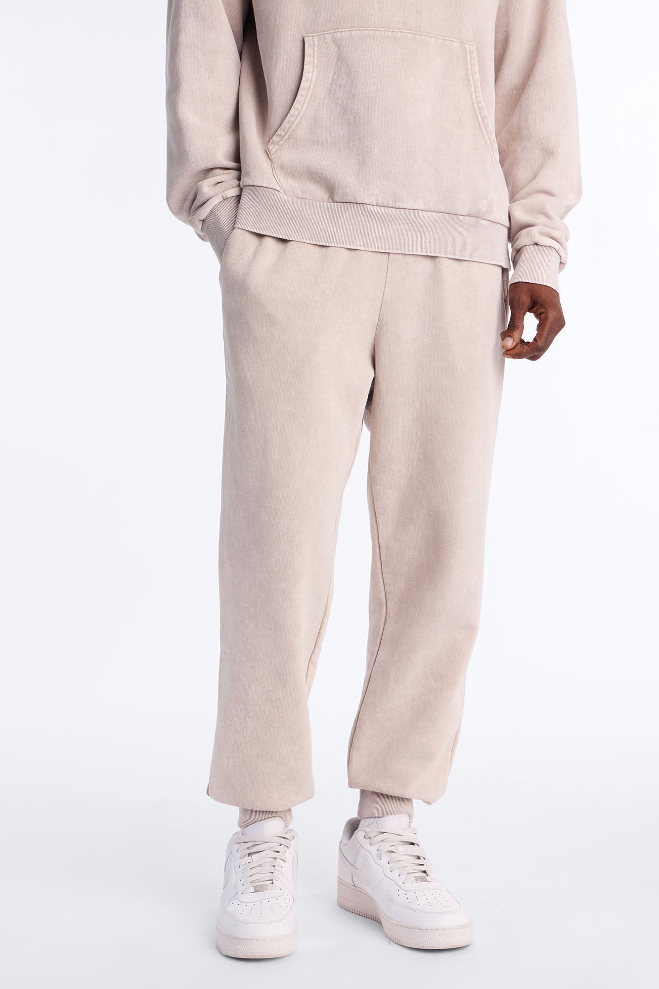 On The Go Washed Jogger - Taupe Fashion Nova