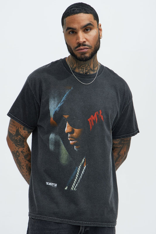 DMX Year Of The Dog Short Sleeve Tee - Black Fashion Nova