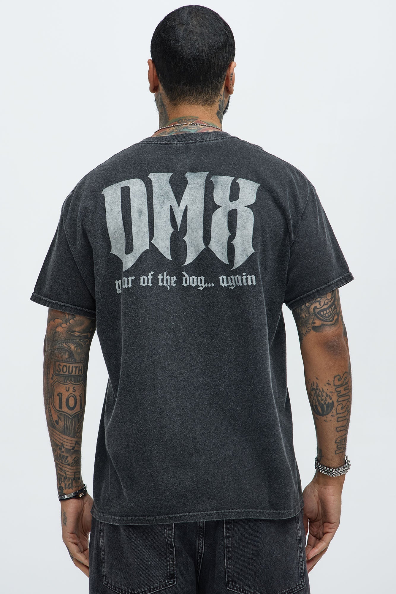 DMX Year Of The Dog Short Sleeve Tee - Black Fashion Nova