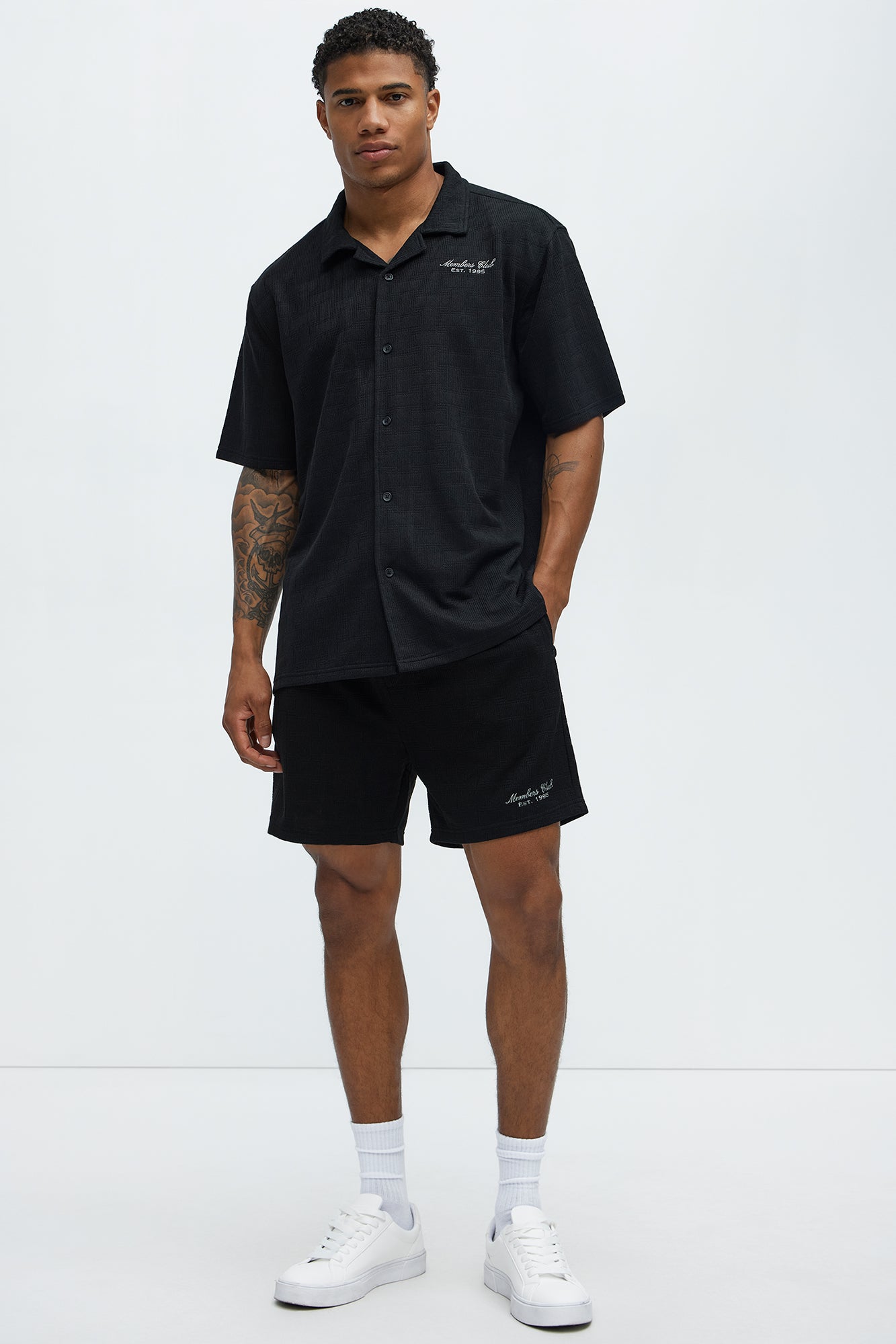 Vintage Relaxed Shorts - Black Fashion Nova