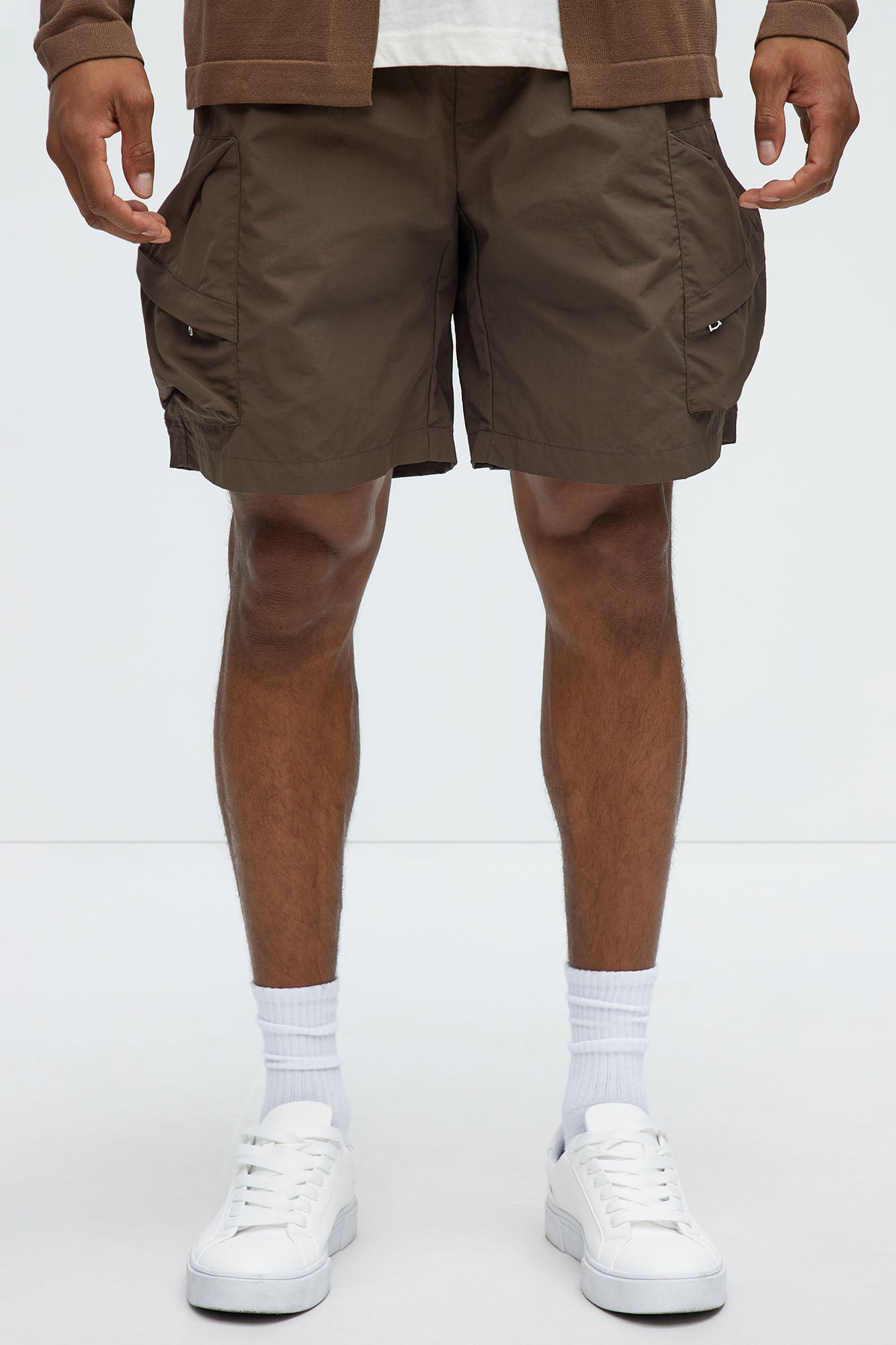 Take A Hike Cargo Shorts - Brown Fashion Nova