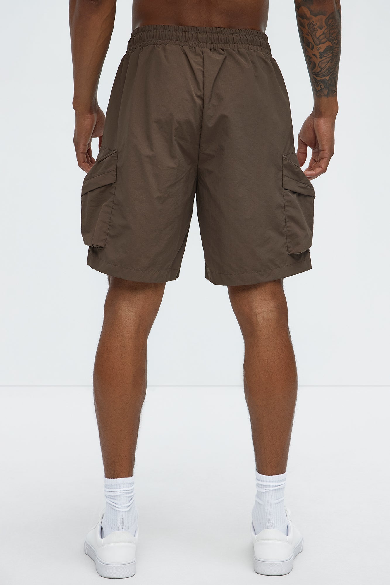 Take A Hike Cargo Shorts - Brown Fashion Nova