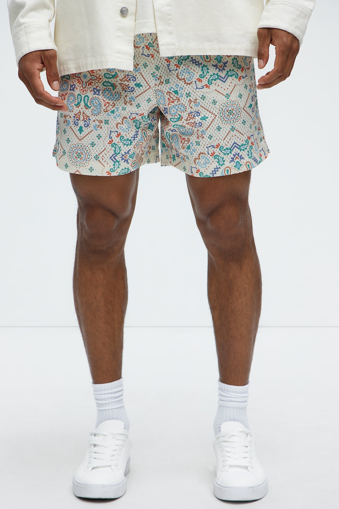 Bijan Rug Printed Shorts - Multi Color Fashion Nova
