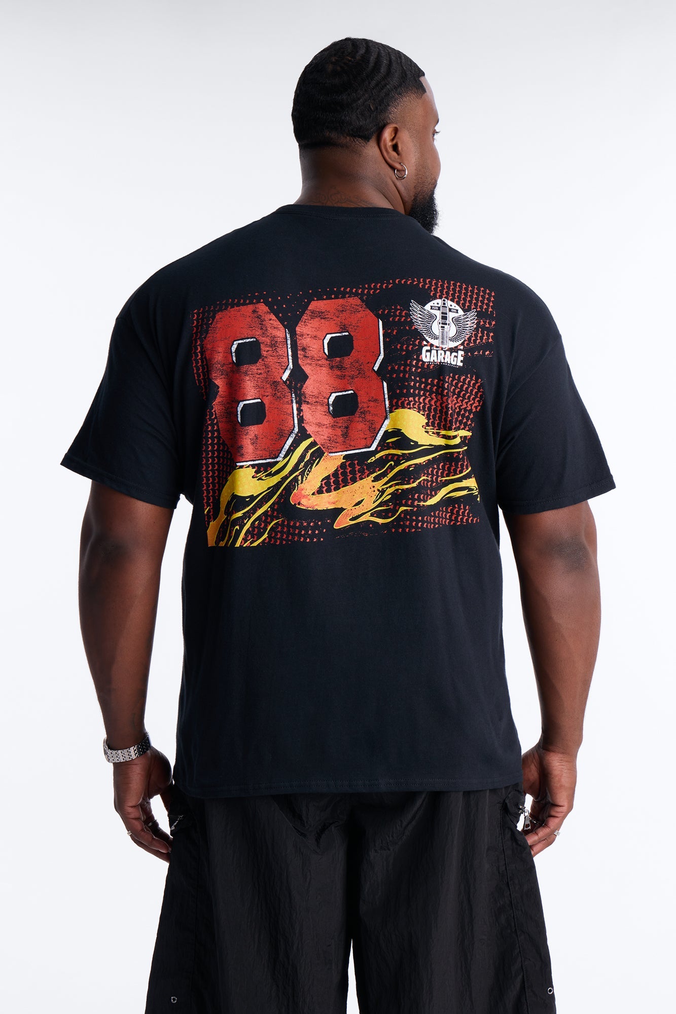 Pure Speed Racing Short Sleeve Tee - Black Fashion Nova