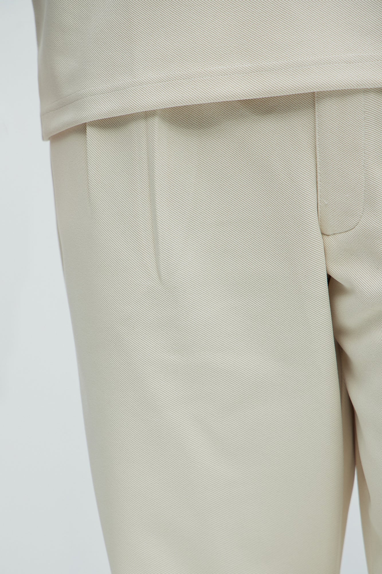 Turner Relaxed Trouser Pants - Cream Fashion Nova