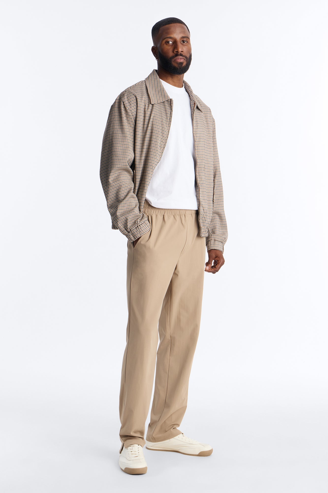 Slim Axis Slit Pant - Khaki Fashion Nova