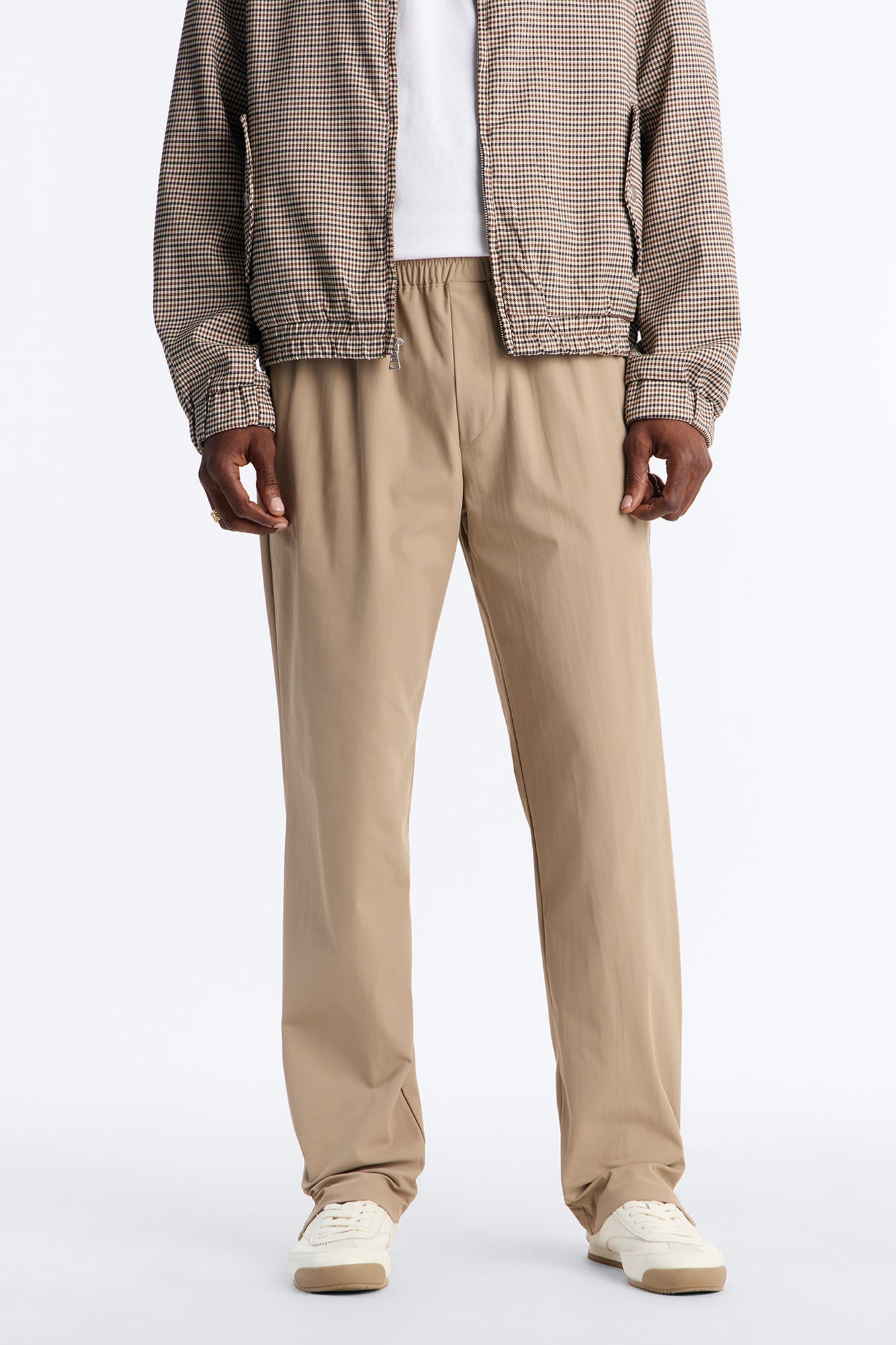 Slim Axis Slit Pant - Khaki Fashion Nova